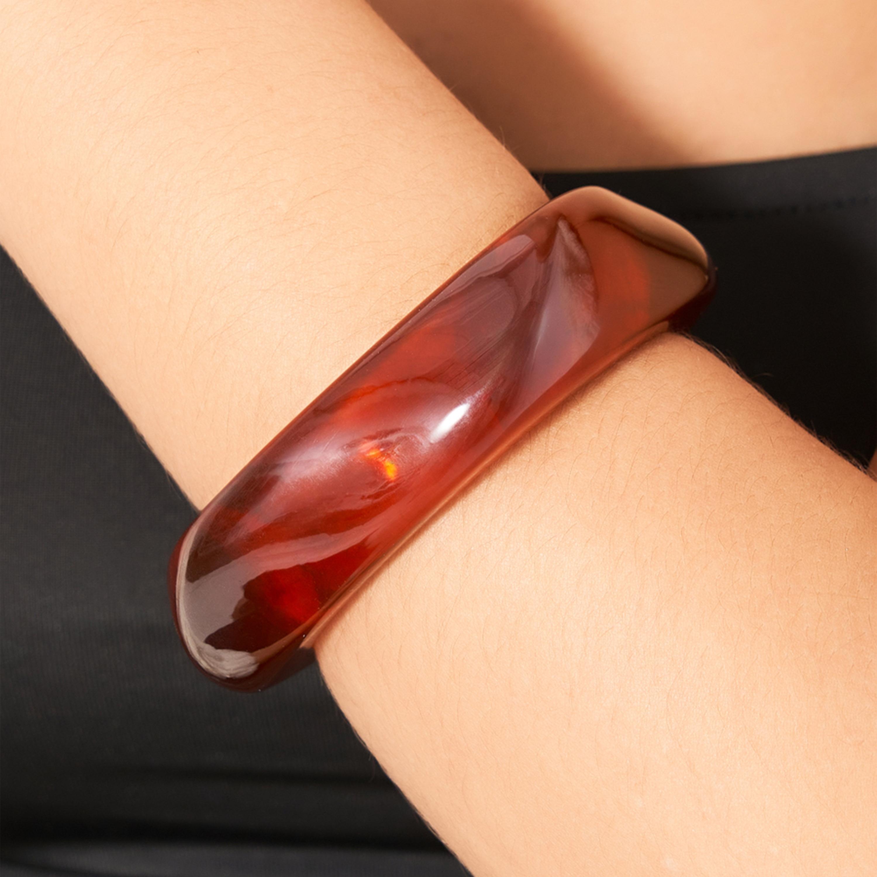Styli Chunky Resin Bangle-women-watchesandjewellery-jewellery-banglesandbracelets-image-1