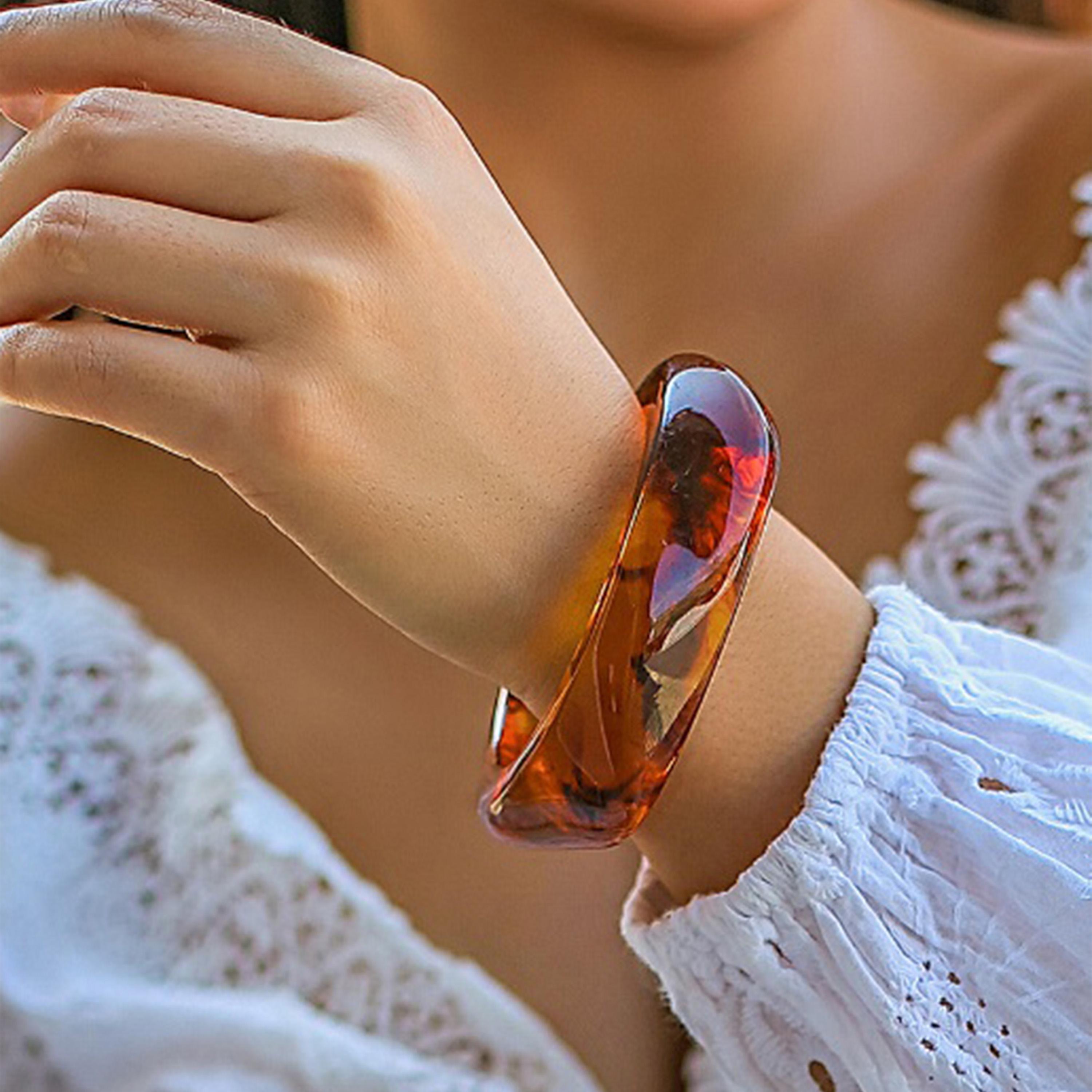 Styli Chunky Resin Bangle-women-watchesandjewellery-jewellery-banglesandbracelets-image-4