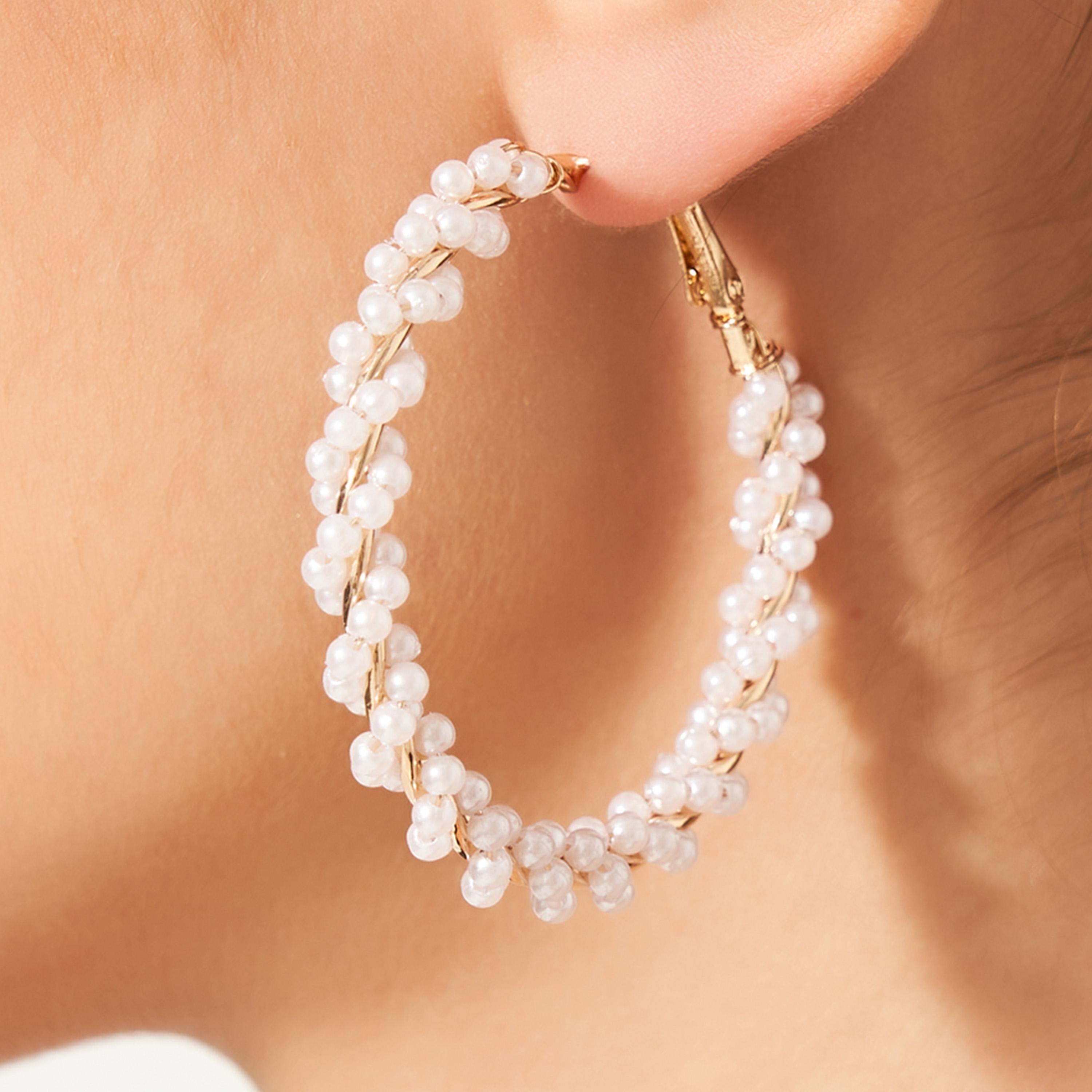Styli Set of 6 - Embellished Earrings-women-watchesandjewellery-jewellery-earrings-image-2