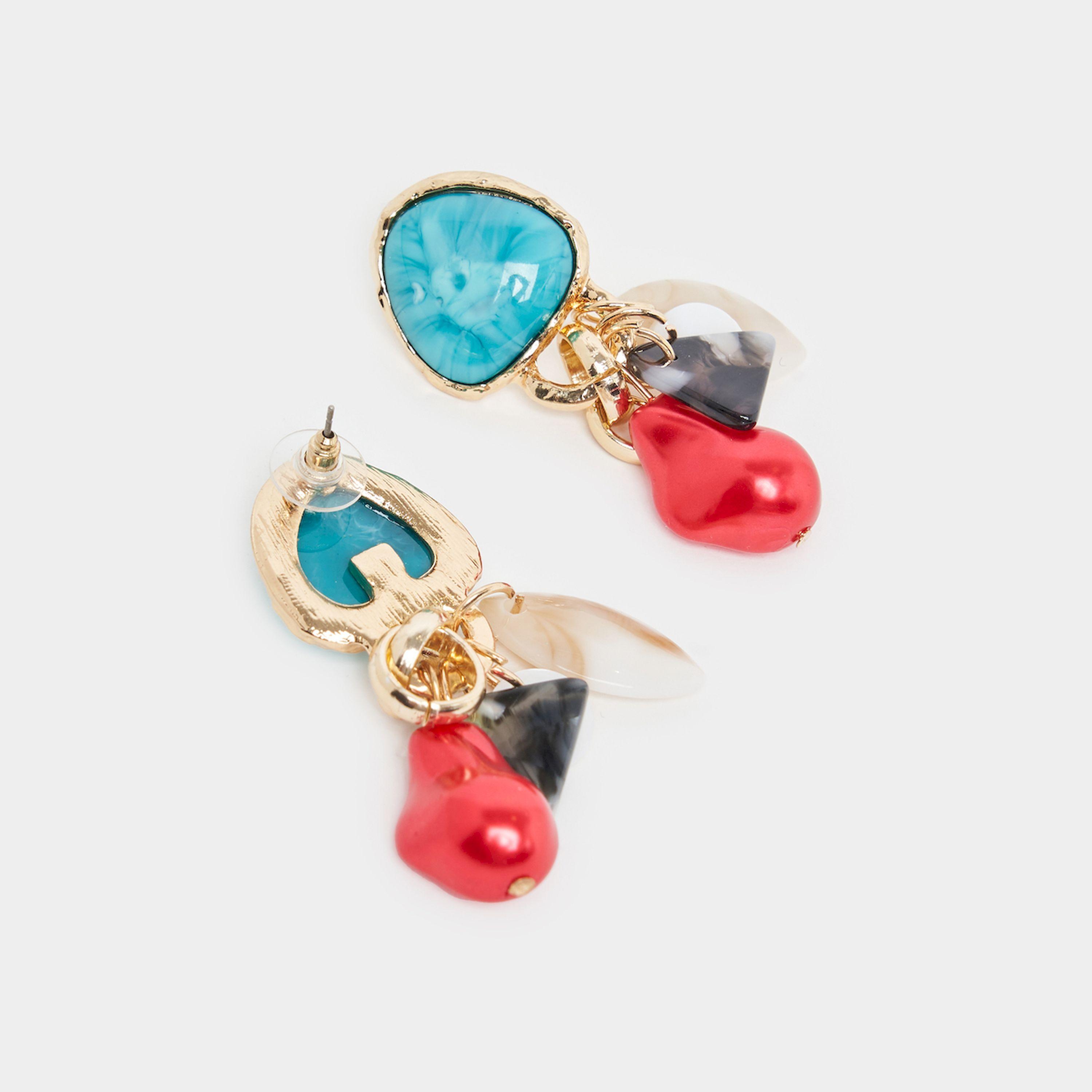 Styli Stone Drop Earrings-women-watchesandjewellery-jewellery-earrings-image-3