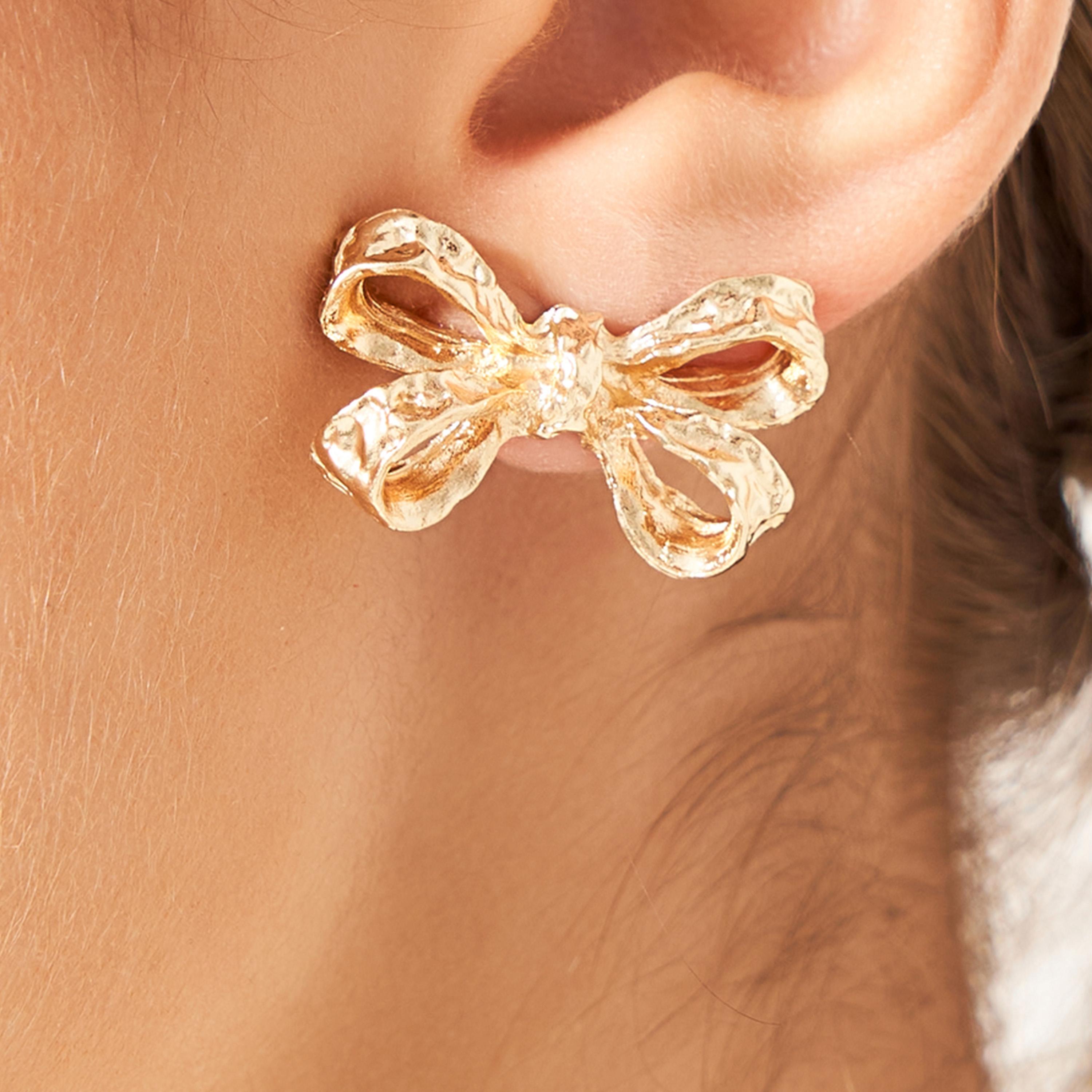 ستايلي - أقراط بشريط مزخرف-women-watchesandjewellery-jewellery-earrings-image-2