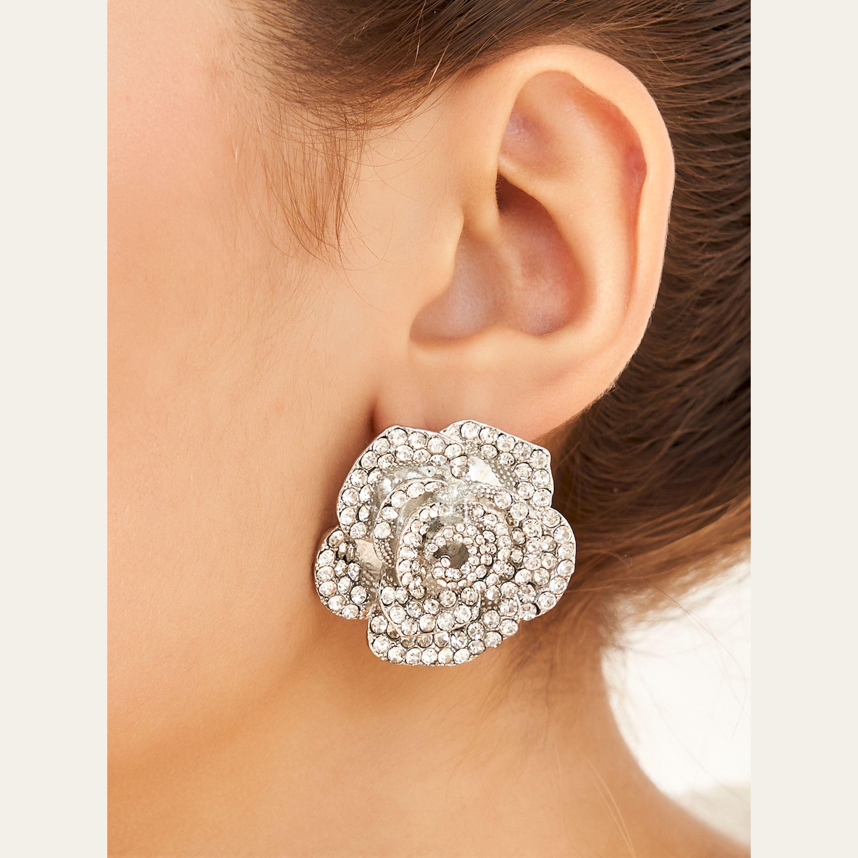 ستايلي - أقراط مزينة بالزهور-women-watchesandjewellery-jewellery-earrings-image-2