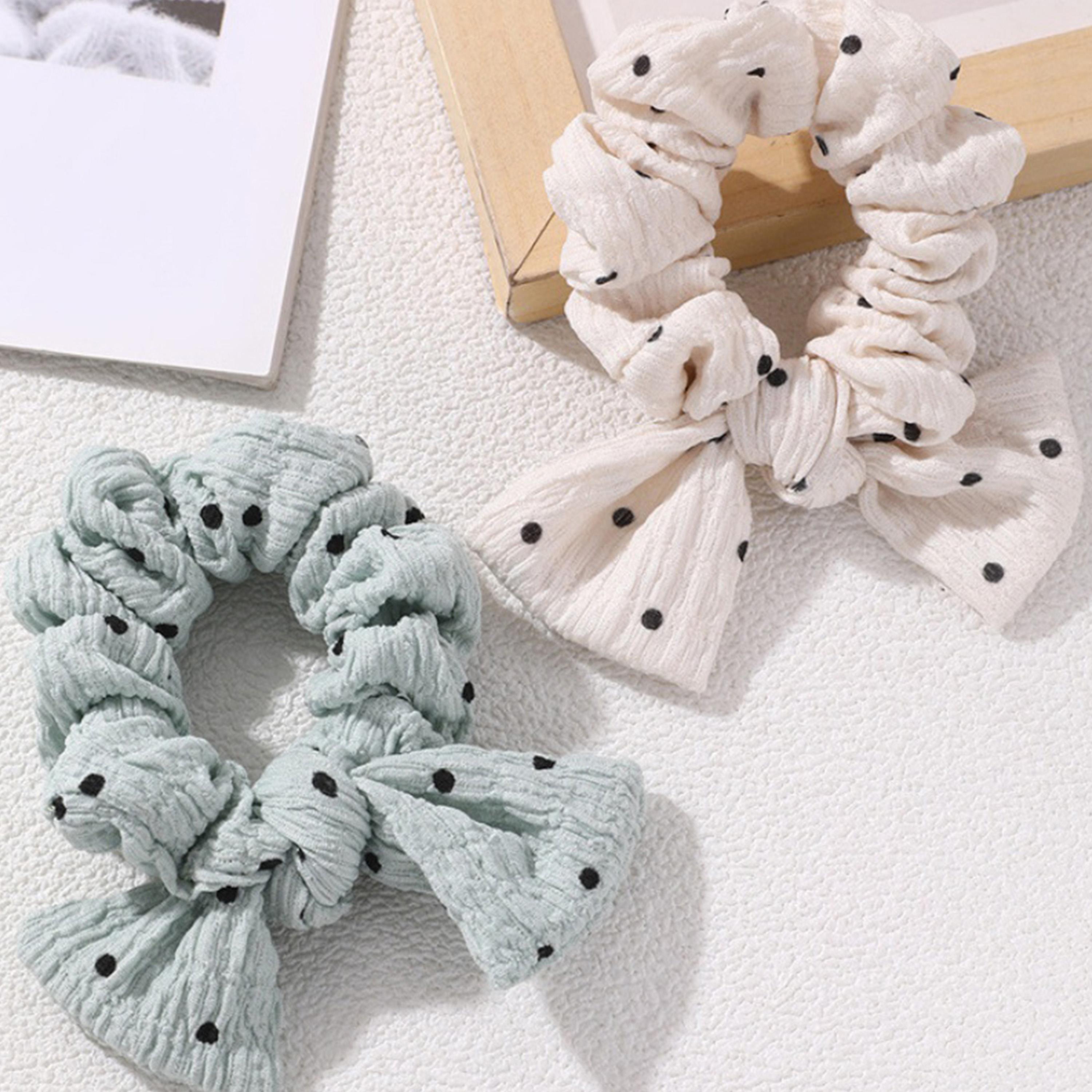 Styli Set of 2 - Polka Dot Scruchies-women-hairaccessories-scrunchies-image-5
