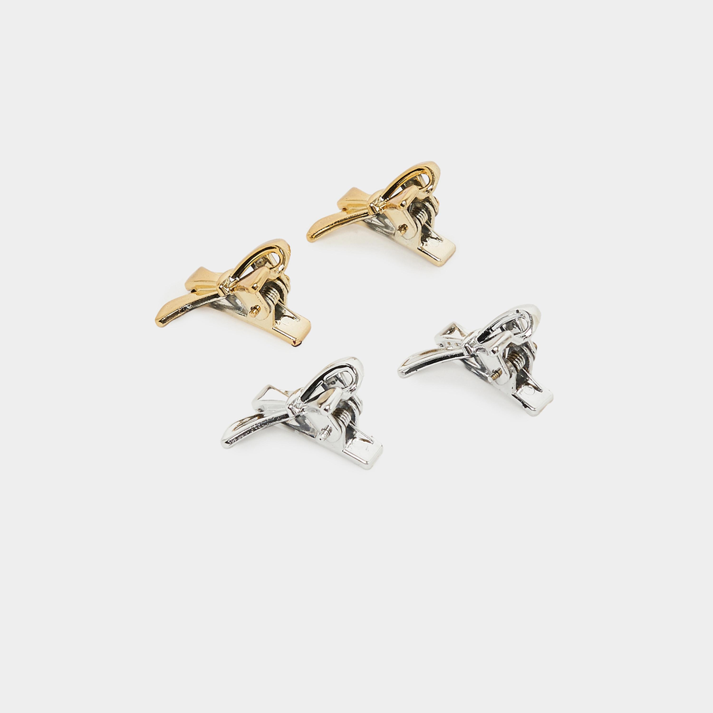 Styli Set of 4 - Ribbon Hair Clip-women-hairaccessories-clips-image-3