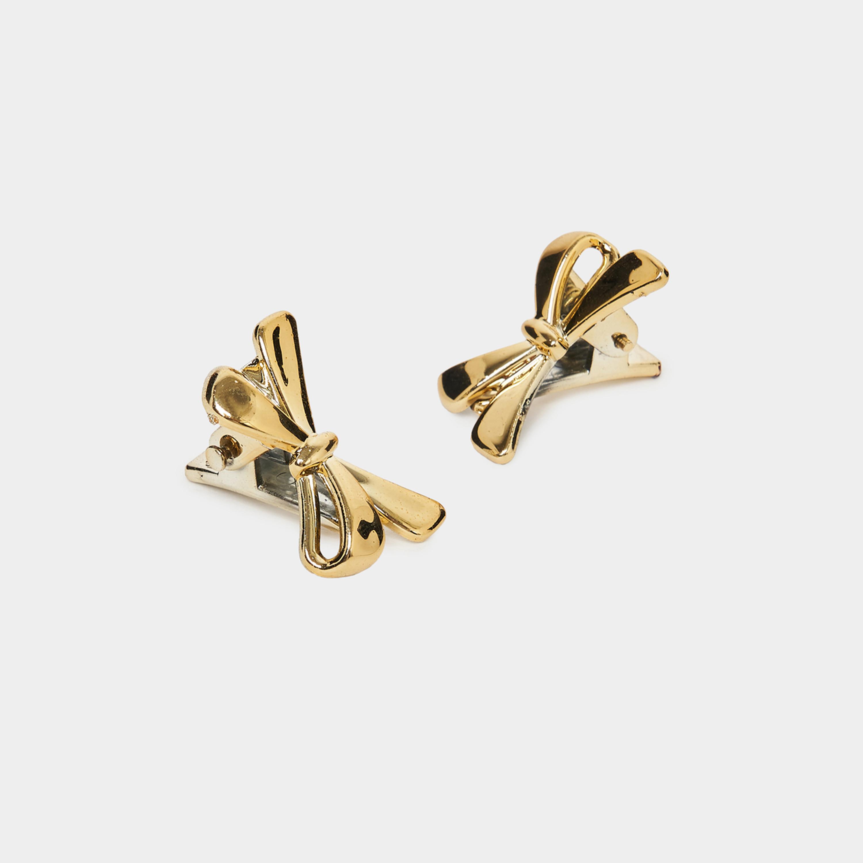 ستايلي - مجموعة من 4 قطع - مشبك شعر بشريط-women-hairaccessories-clips-image-4