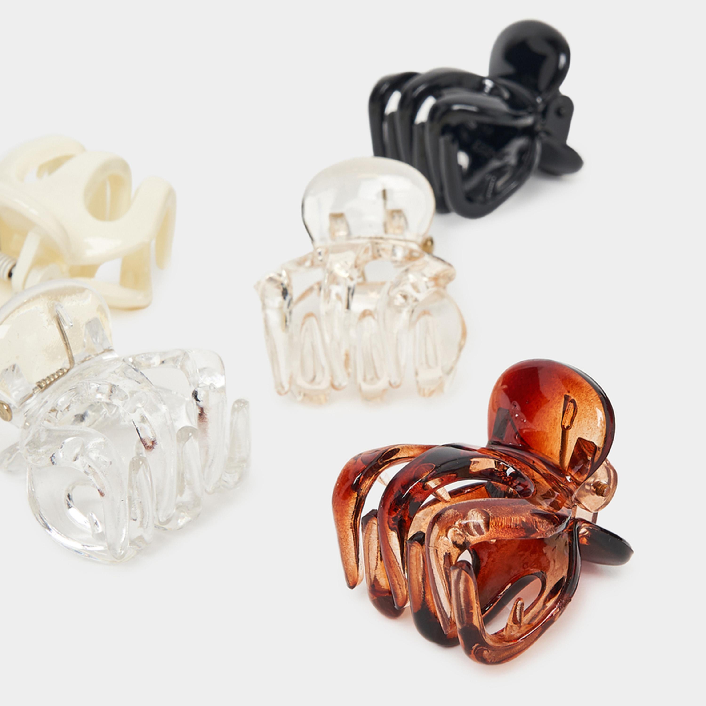 Styli Set of 4 - Solid Hair Clamp-women-hairaccessories-clamps-image-4