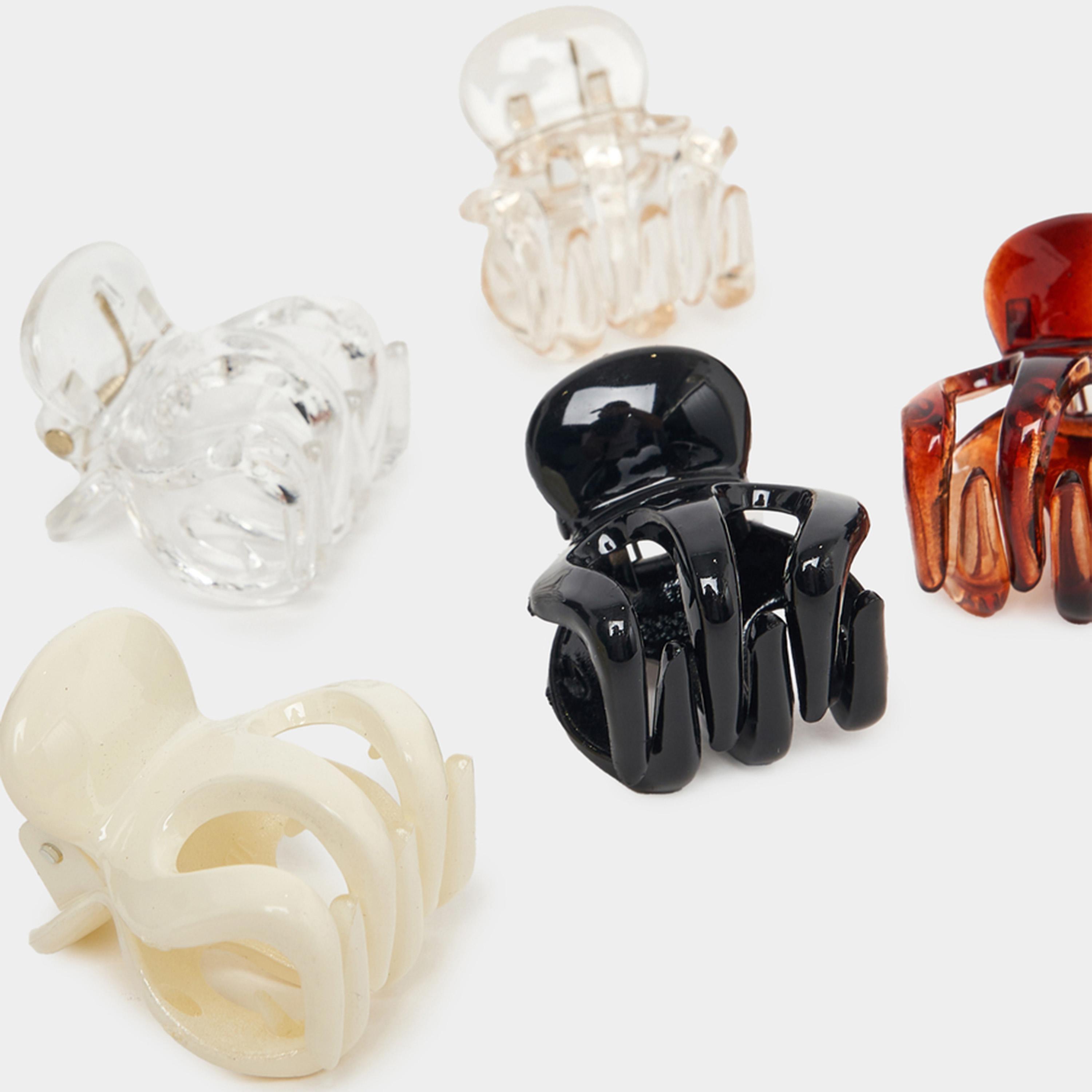 Styli Set of 4 - Solid Hair Clamp-women-hairaccessories-clamps-image-5