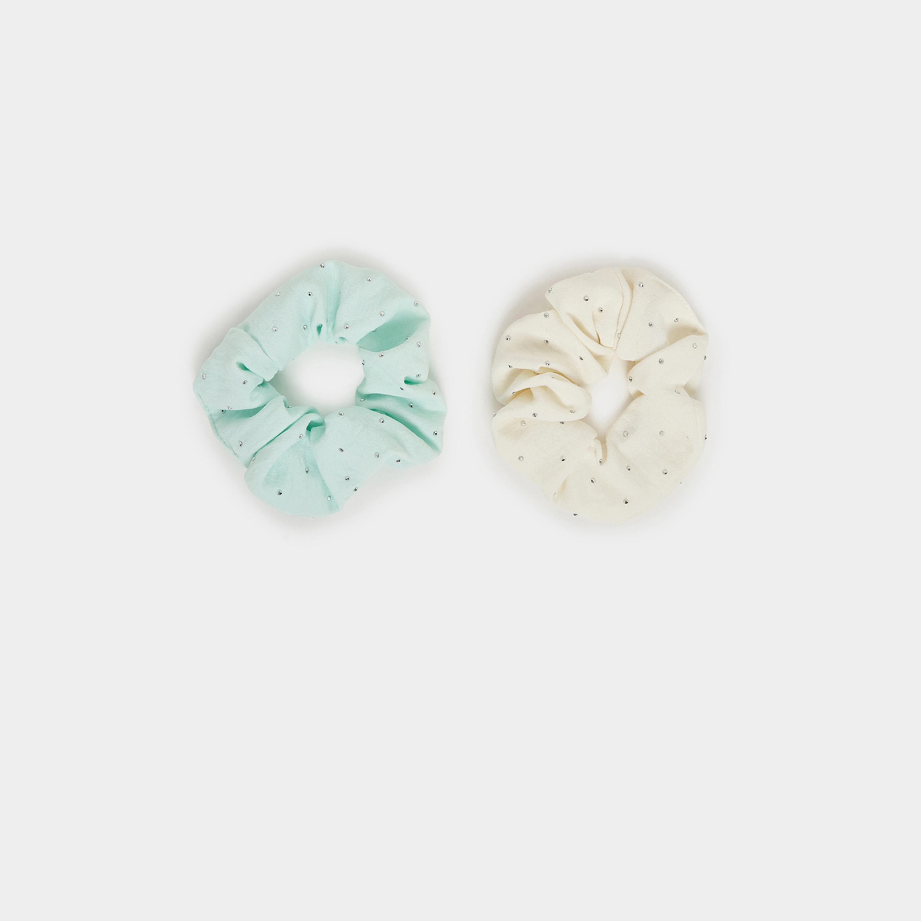 Styli Set of 2 - Embellished Hair Scrunchie-women-hairaccessories-scrunchies-image-1
