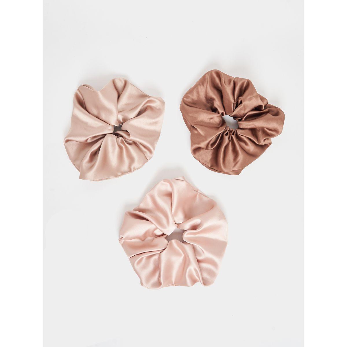 Set of 3 - Elasticated Scrunchie-women-hairaccessories-bands-image-1