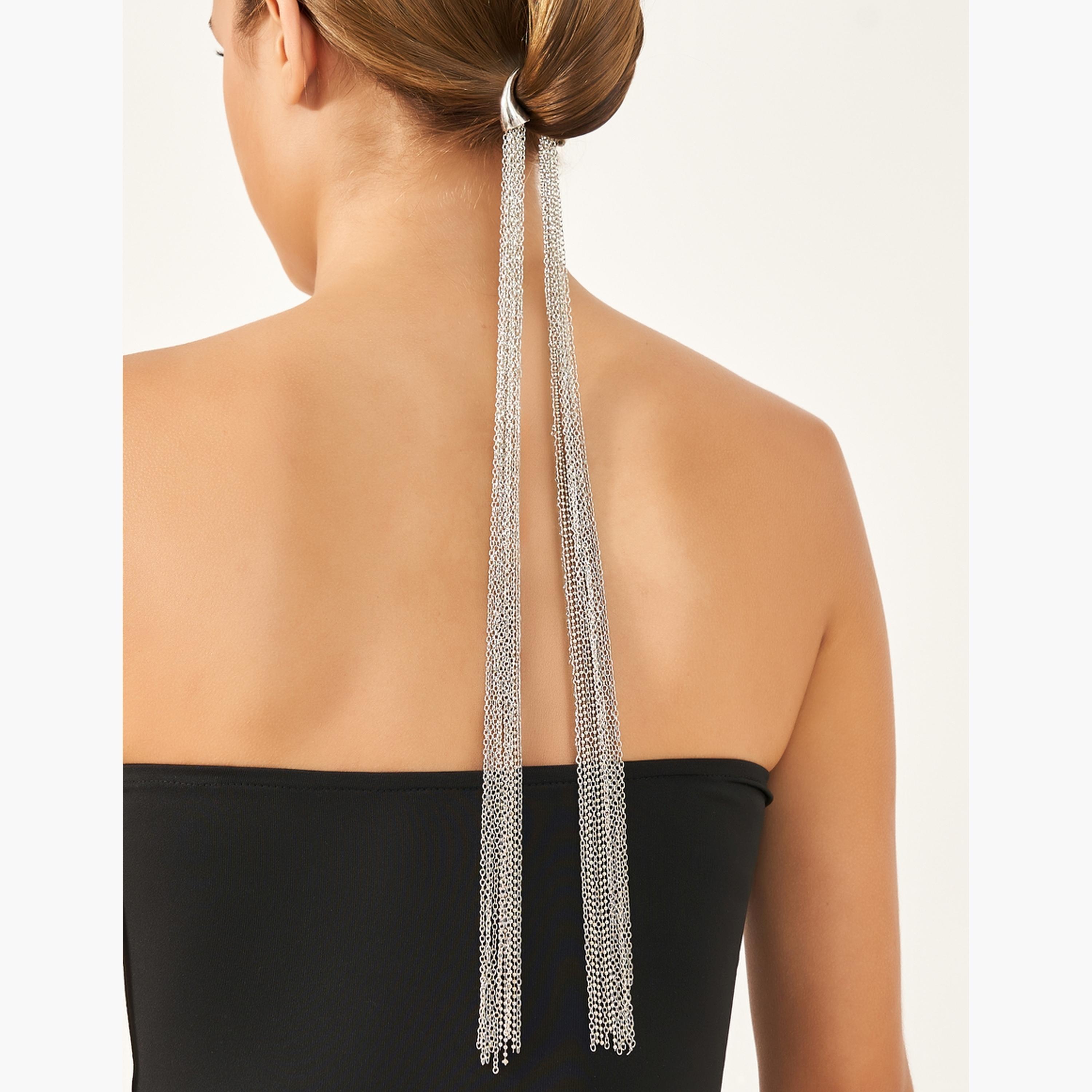 ستايلي - إكسسوار شعر بتصميم شراشيب-women-hairaccessories-clamps-image-1