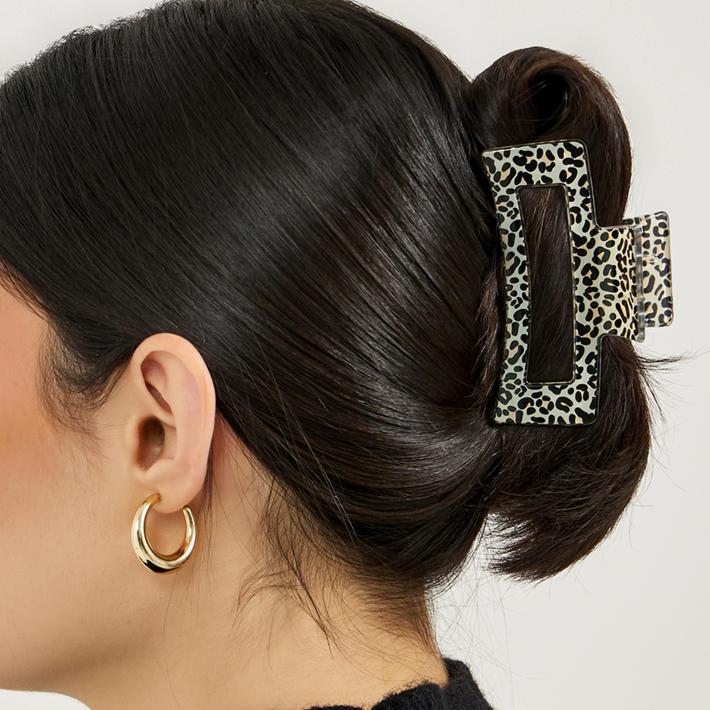 Styli Set of 2 - Animal Print Claw Clip-women-hairaccessories-clips-image-3