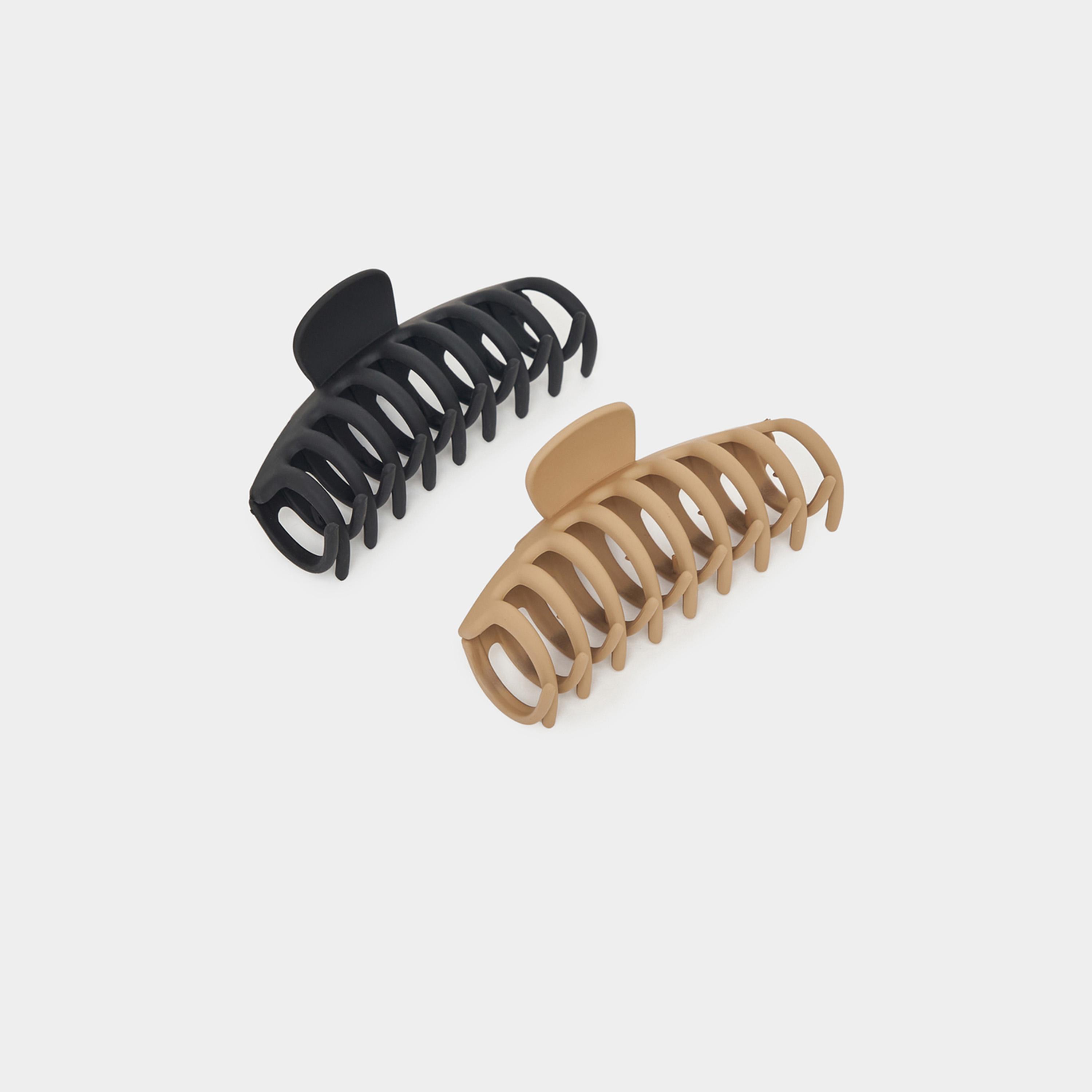 Styli Set of 2 - Solid Hair Clamp-women-hairaccessories-clamps-image-1
