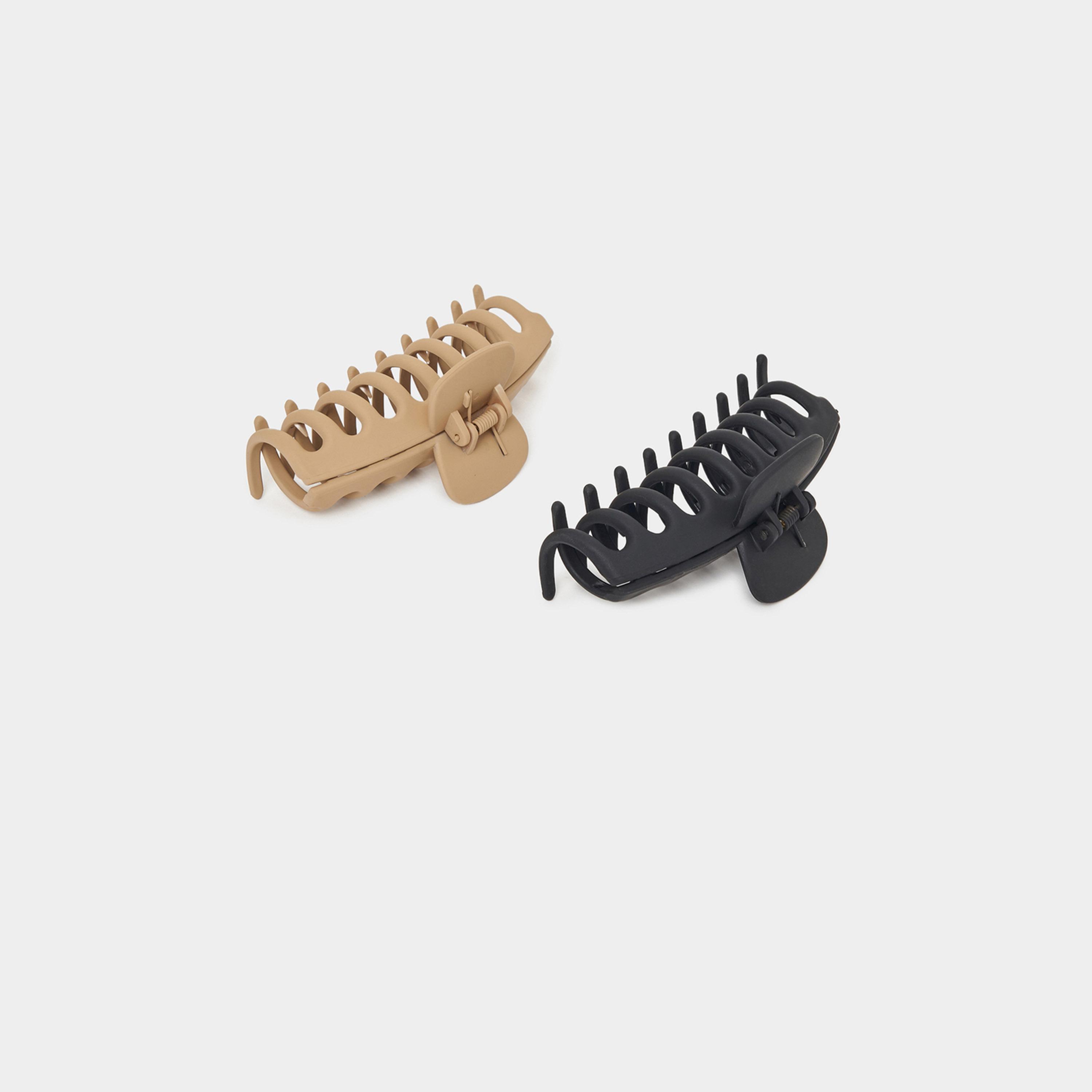 Styli Set of 2 - Solid Hair Clamp-women-hairaccessories-clamps-image-4