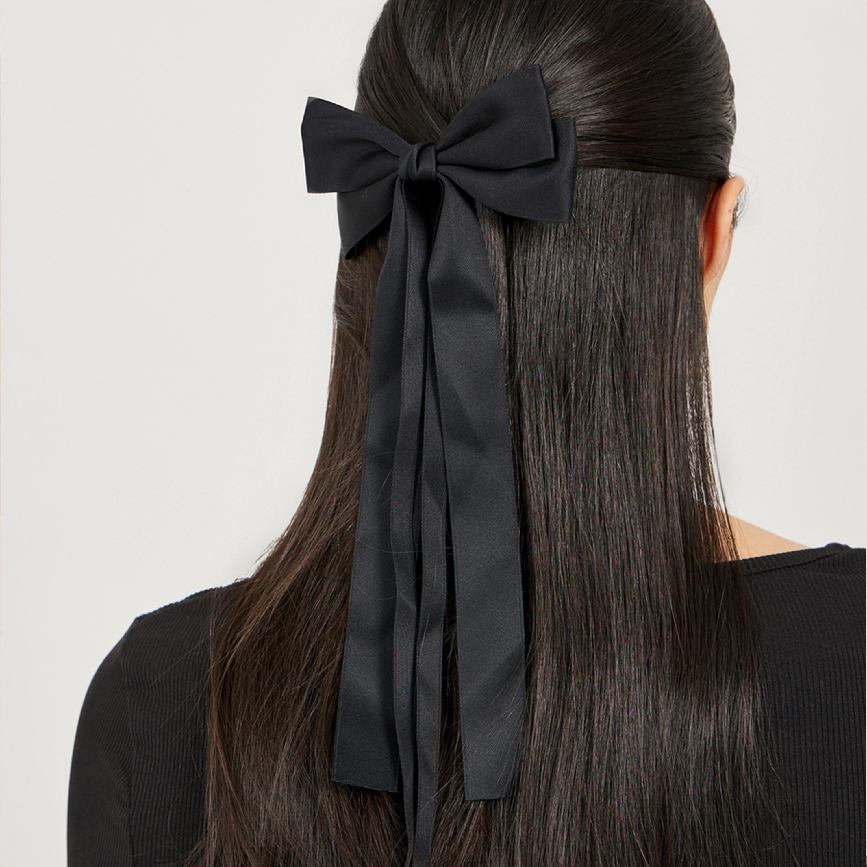 Styli Ribbon Drop Hair Clip-women-hairaccessories-clips-image-2