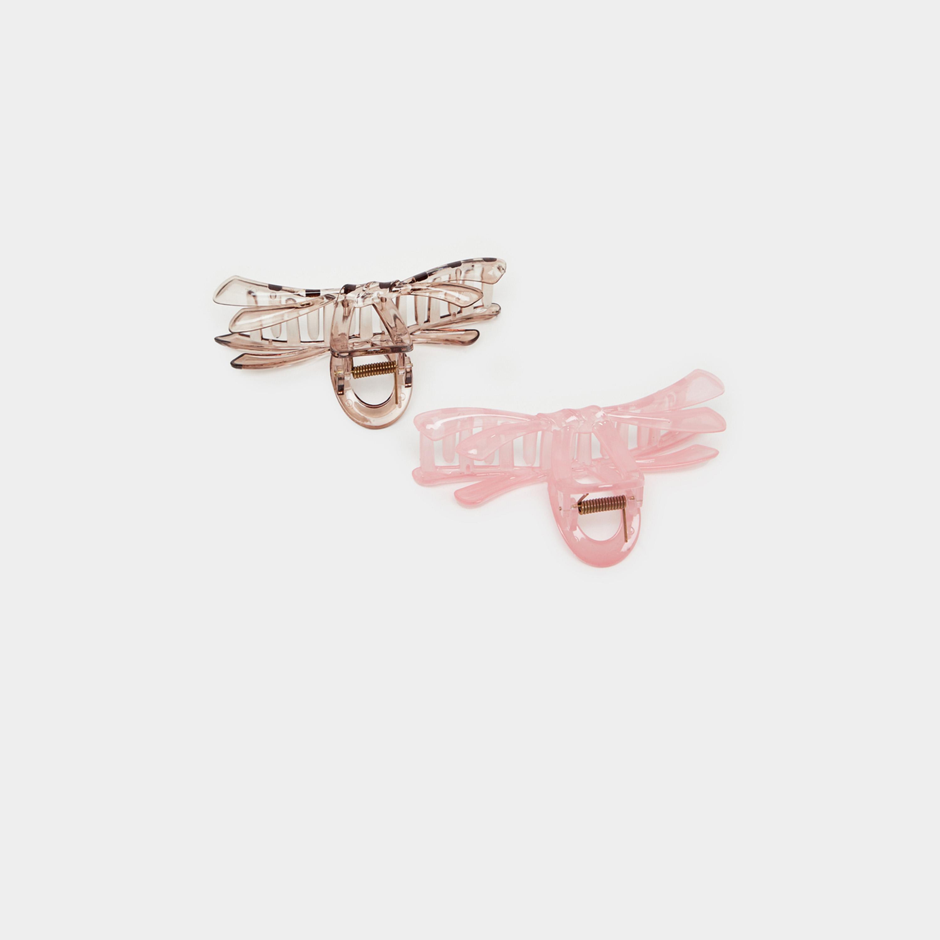 Styli Set of 2 - Solid Hair Clamp-women-hairaccessories-clamps-image-3