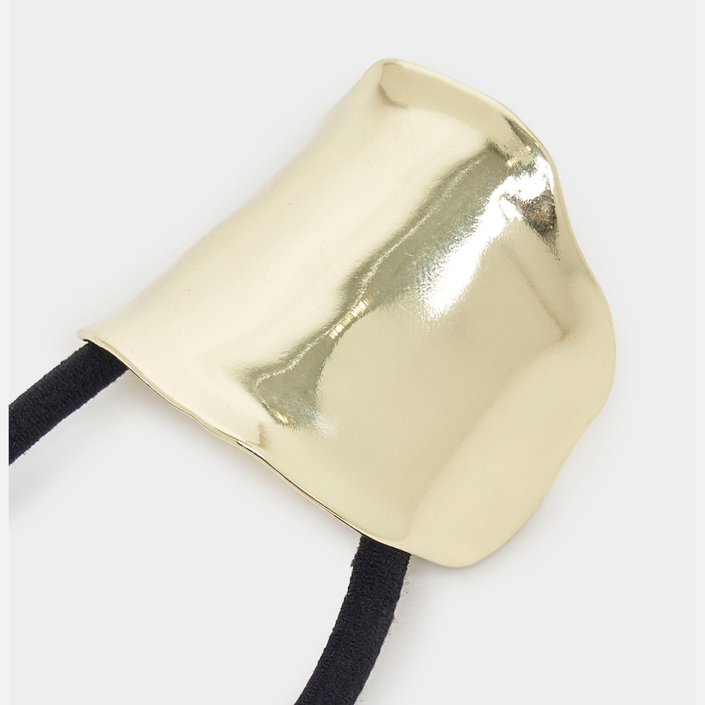 Styli Metallic Hair Tie-women-hairaccessories-bands-image-4