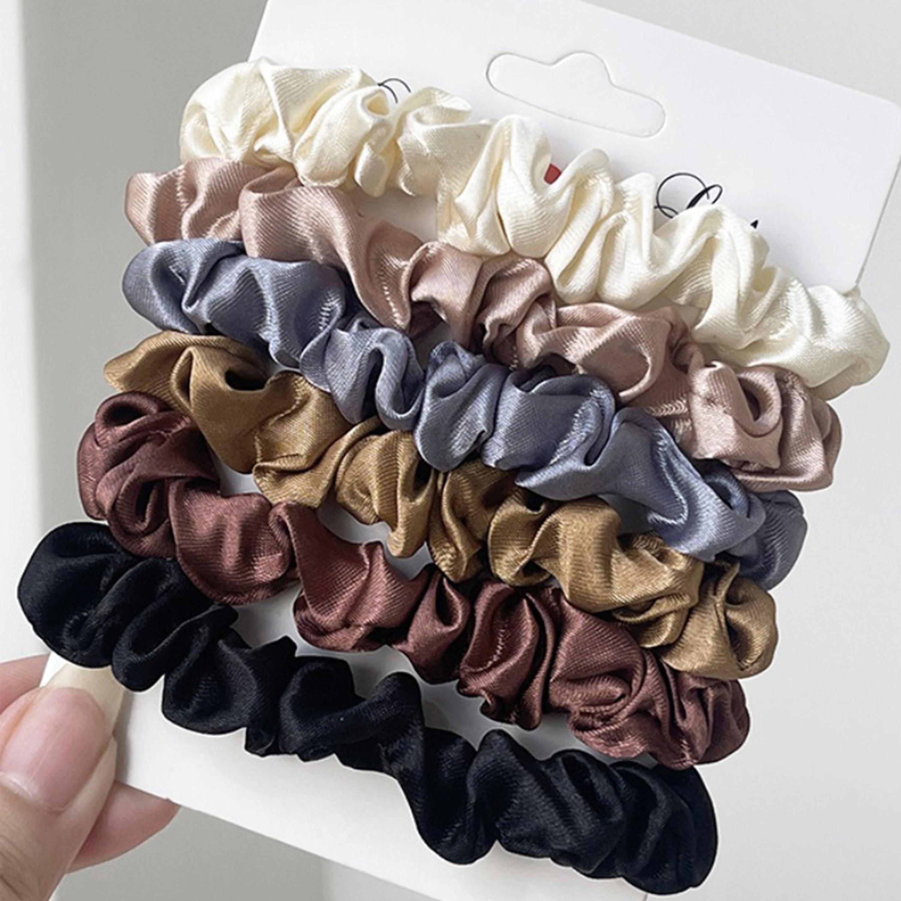 ستايلي - مجموعة من 6 قطع - ربطة شعر منقوشة-women-hairaccessories-scrunchies-image-5