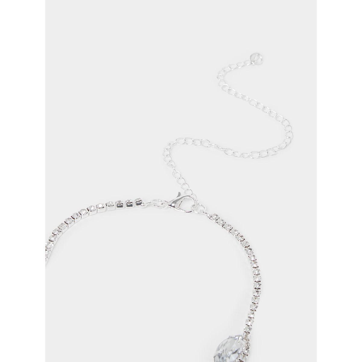 مجموعة من قطعتين - عقد وأقراط من الكريستال الصناعي-women-watchesandjewellery-jewellery-jewellerysets-image-5