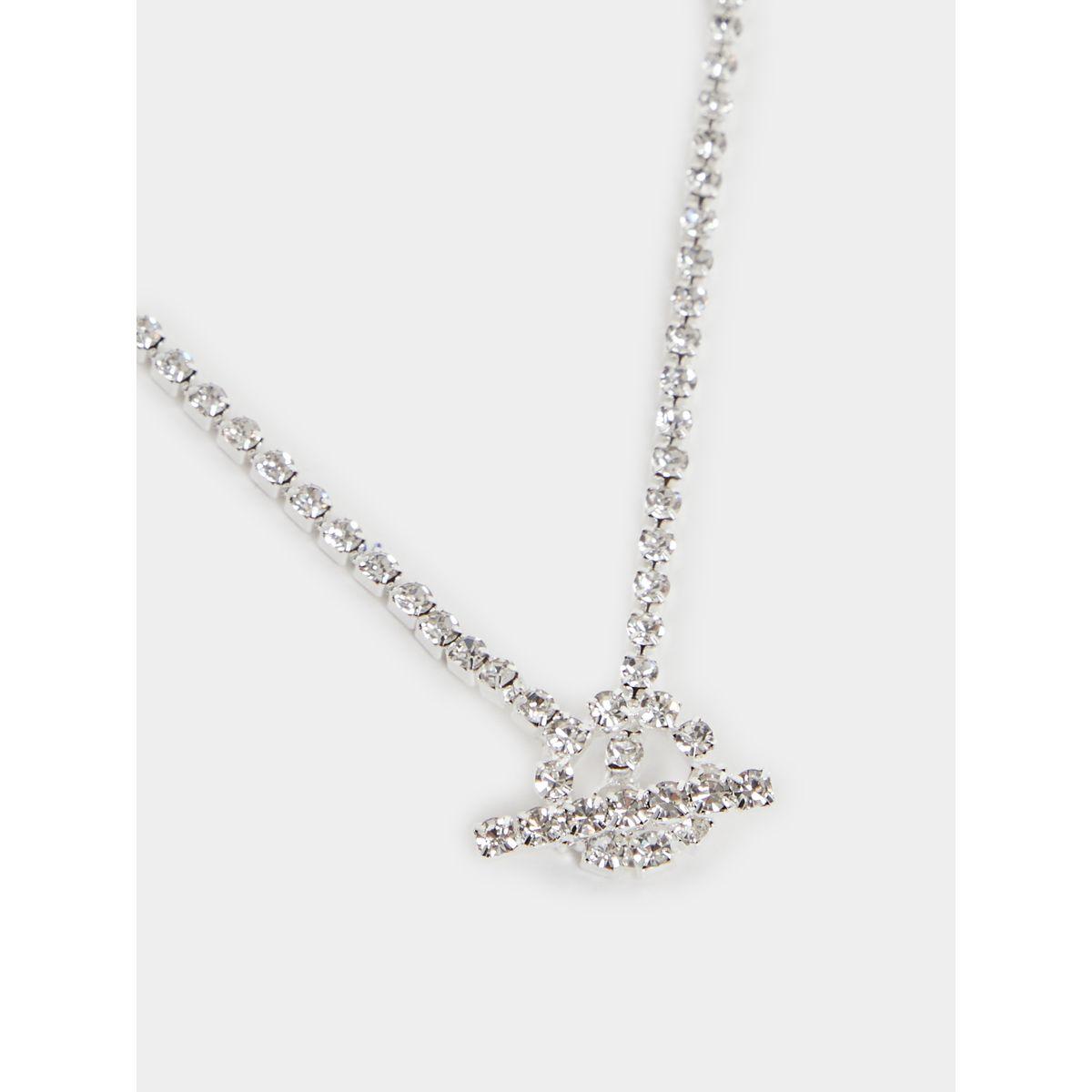 مجموعة من قطعتين - قلادة وسوار مزخرفين-women-watchesandjewellery-jewellery-jewellerysets-image-3