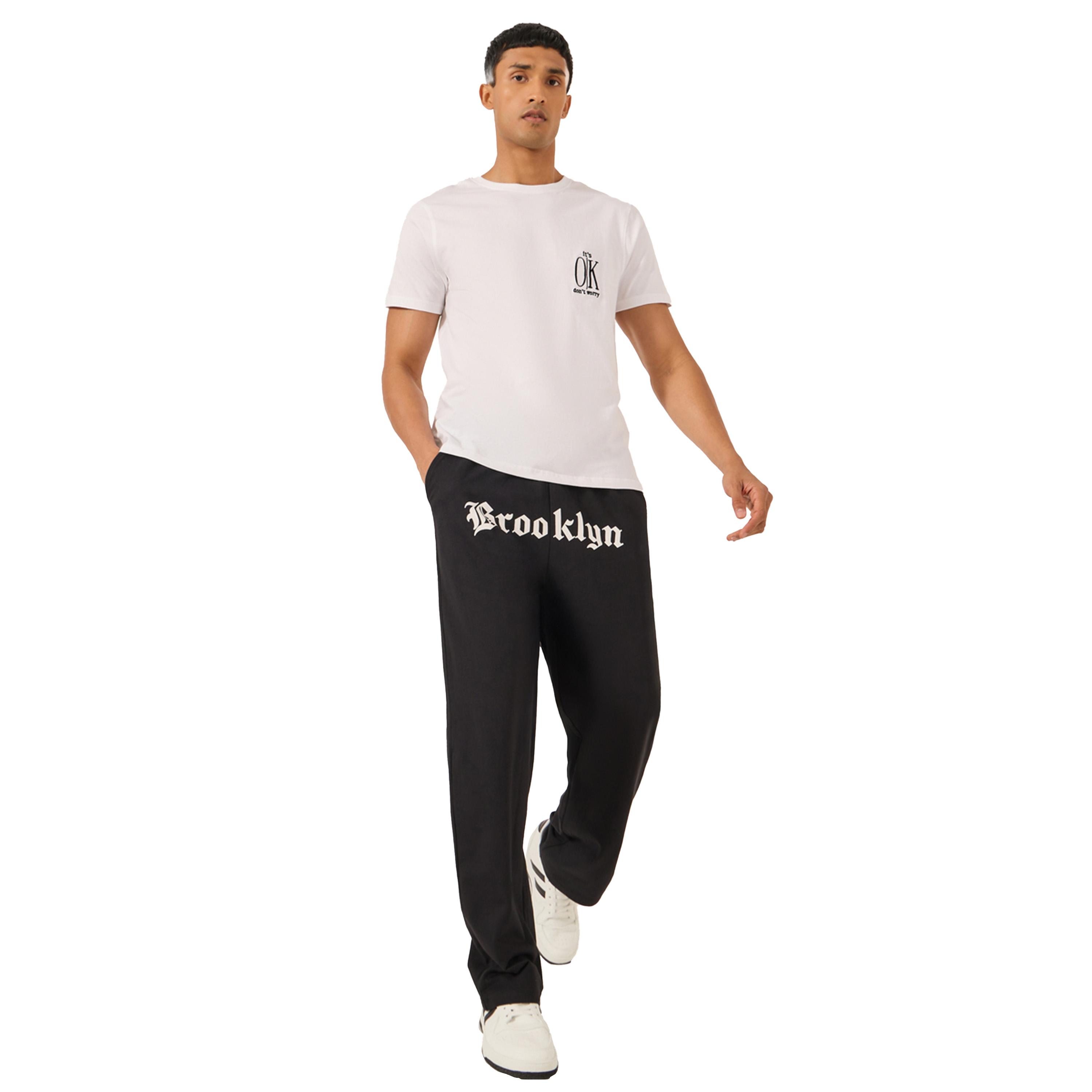 Styli Gothic Text Placement Print Oversized Joggers-men-clothing-bottoms-joggers-image-2
