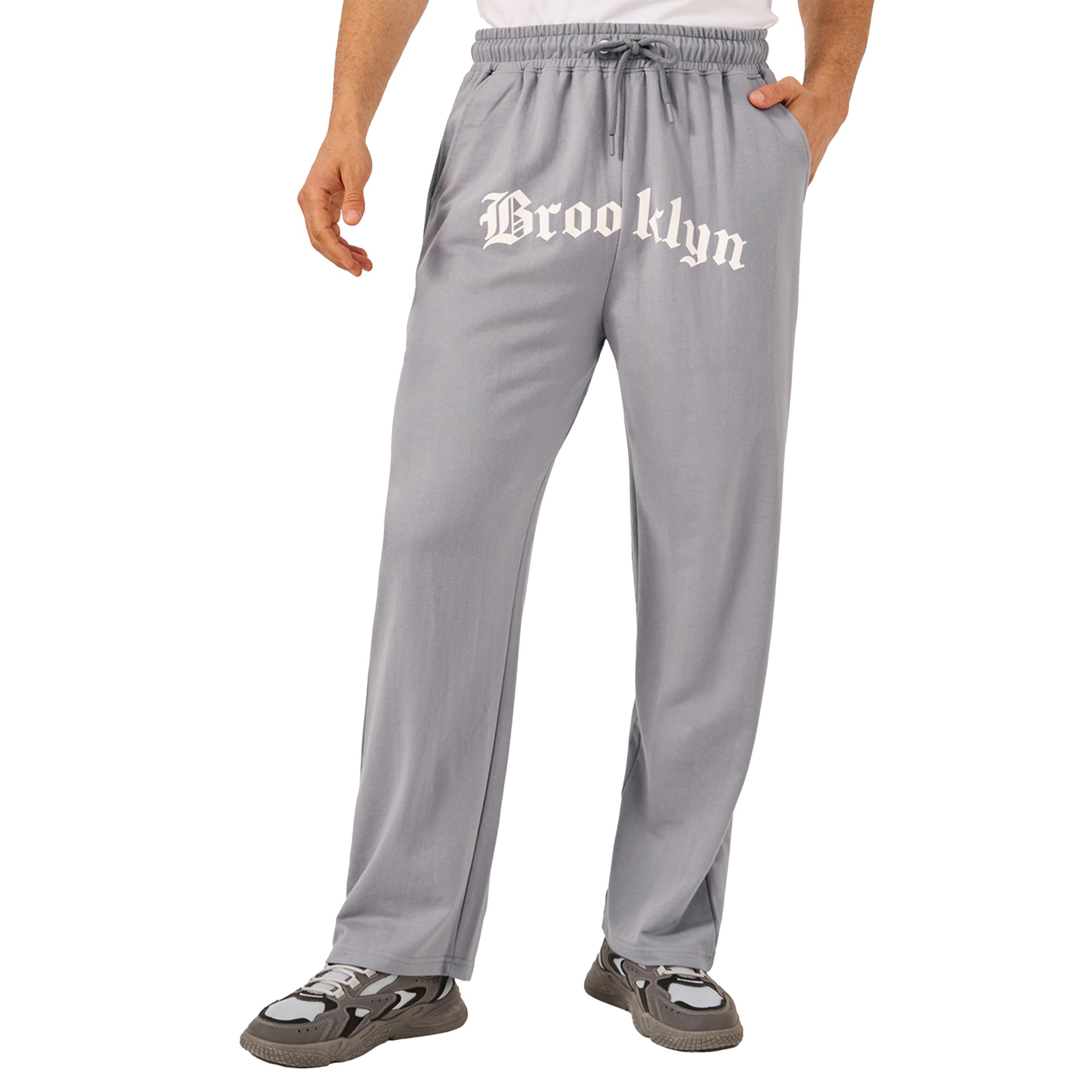Styli Gothic Text Placement Print Oversized Joggers-men-clothing-bottoms-joggers-image-1