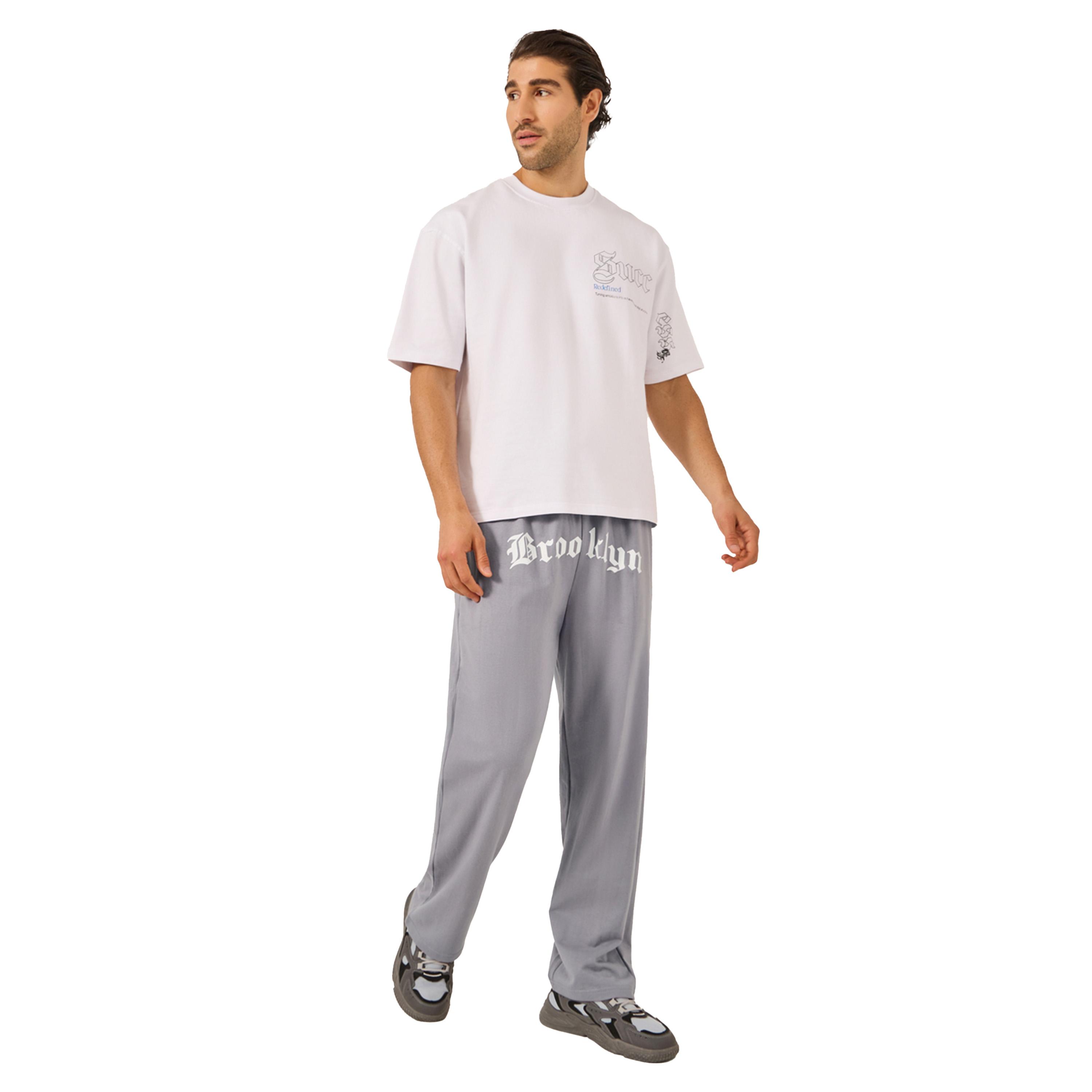 Styli Gothic Text Placement Print Oversized Joggers-men-clothing-bottoms-joggers-image-2