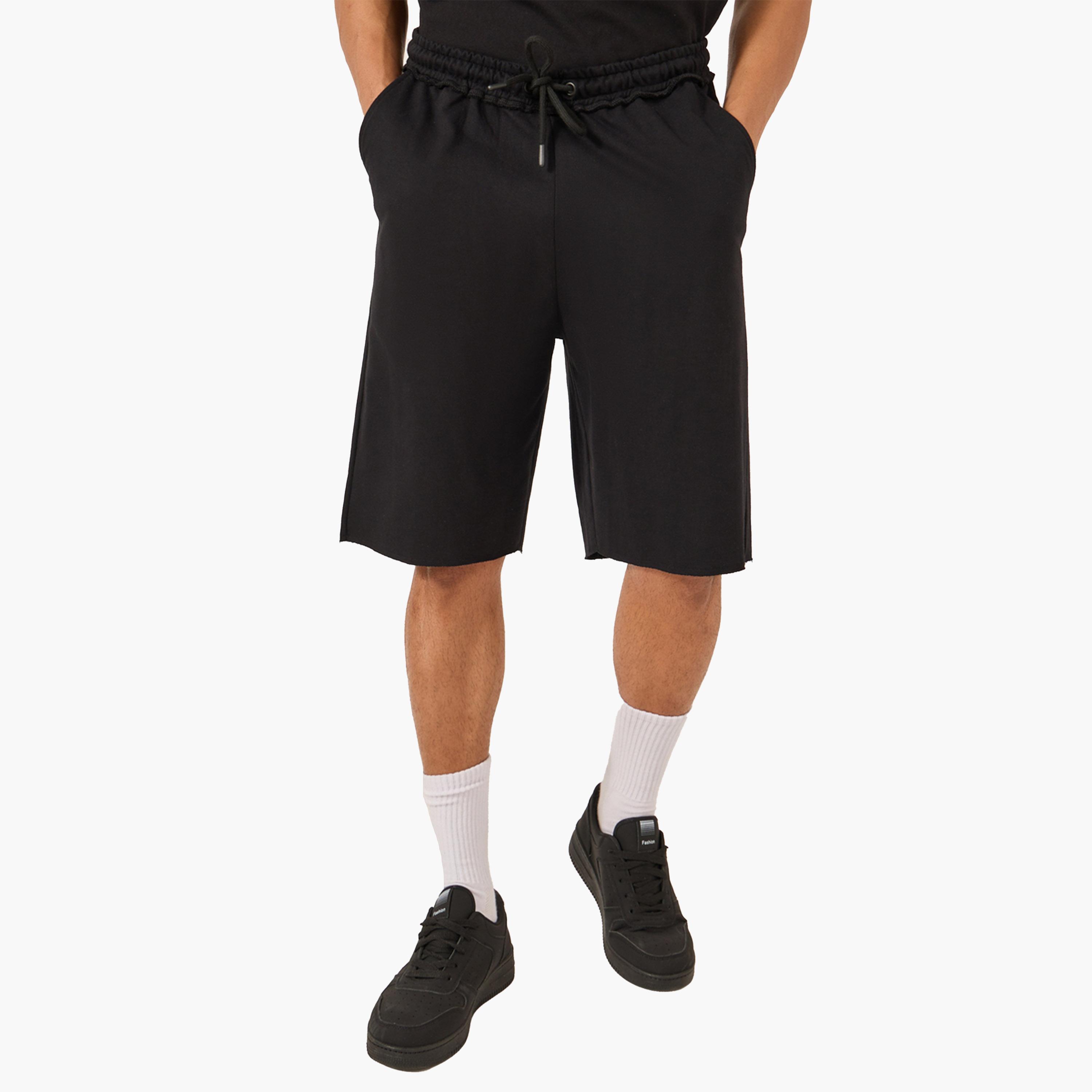 ستايلي - شورت برمودا تيري فضفاض-men-clothing-bottoms-shorts-image-3