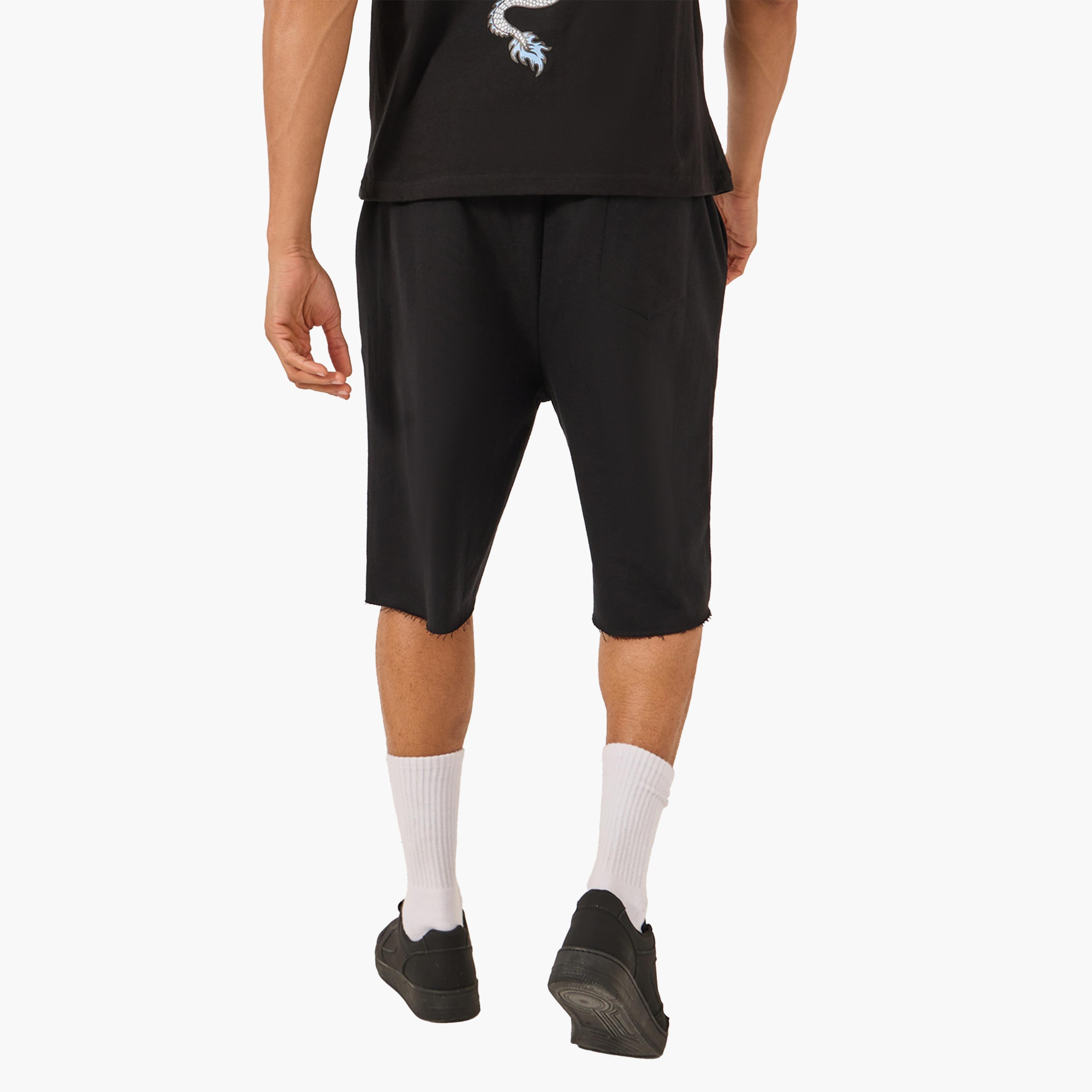 ستايلي - شورت برمودا تيري فضفاض-men-clothing-bottoms-shorts-image-5