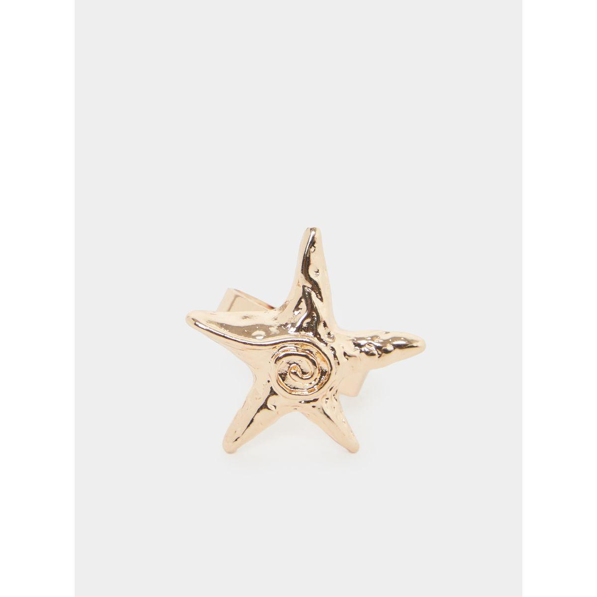 Set of 2 - Starfish Drop Necklace and Ring-women-watchesandjewellery-jewellery-jewellerysets-image-2