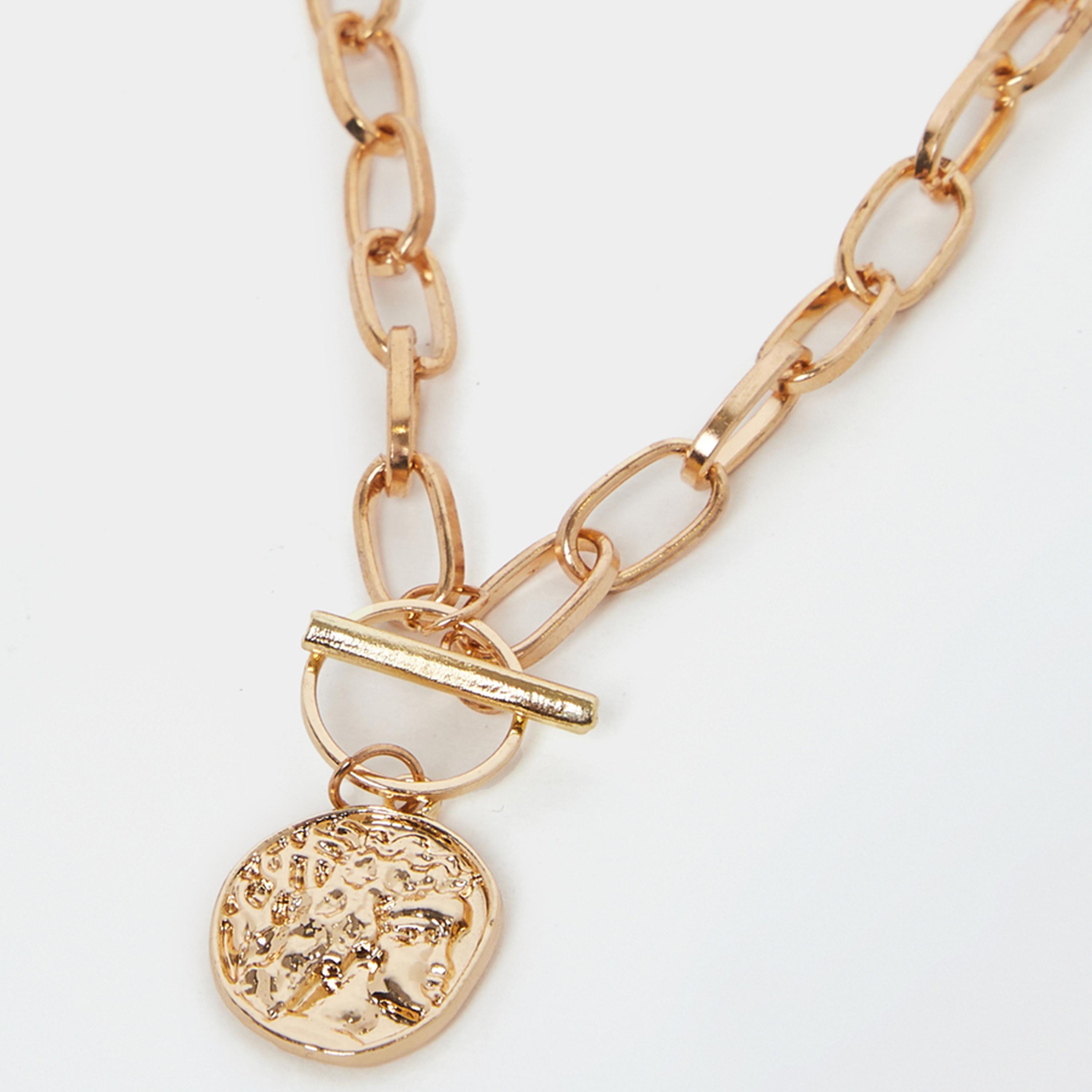 Styli Set of 2 - Coin Drop Toggle Necklace-women-watchesandjewellery-jewellery-necklacesandpendants-image-3