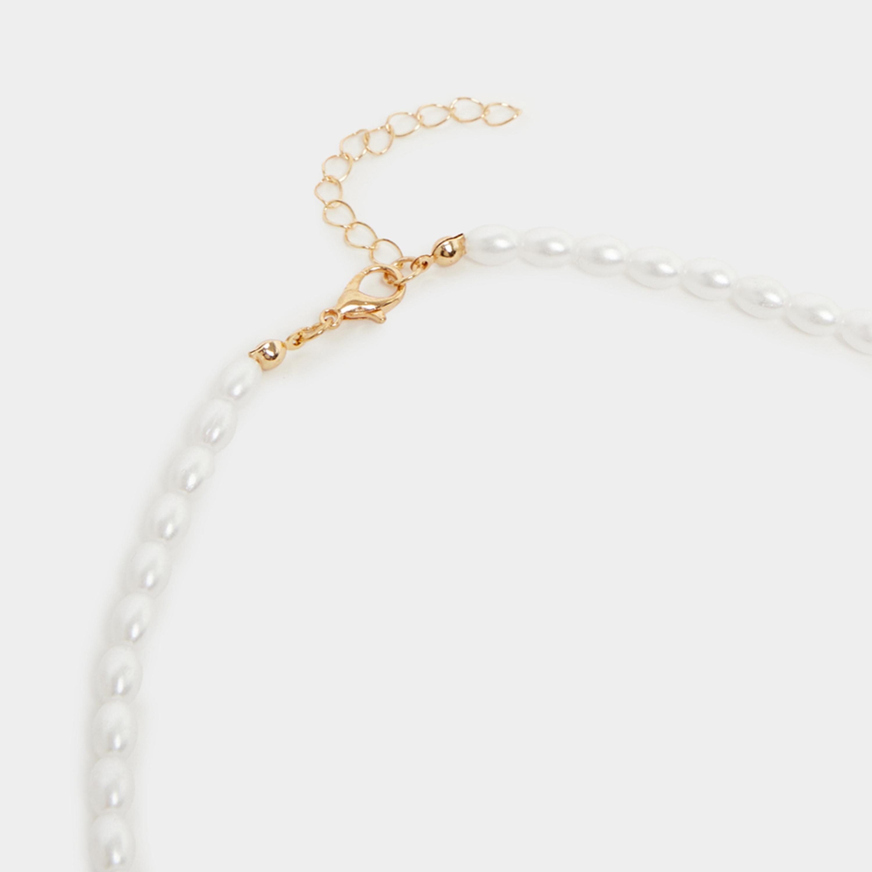 ستايلي - سلسال لؤلؤ صناعي - فراشة-women-watchesandjewellery-jewellery-necklacesandpendants-image-4