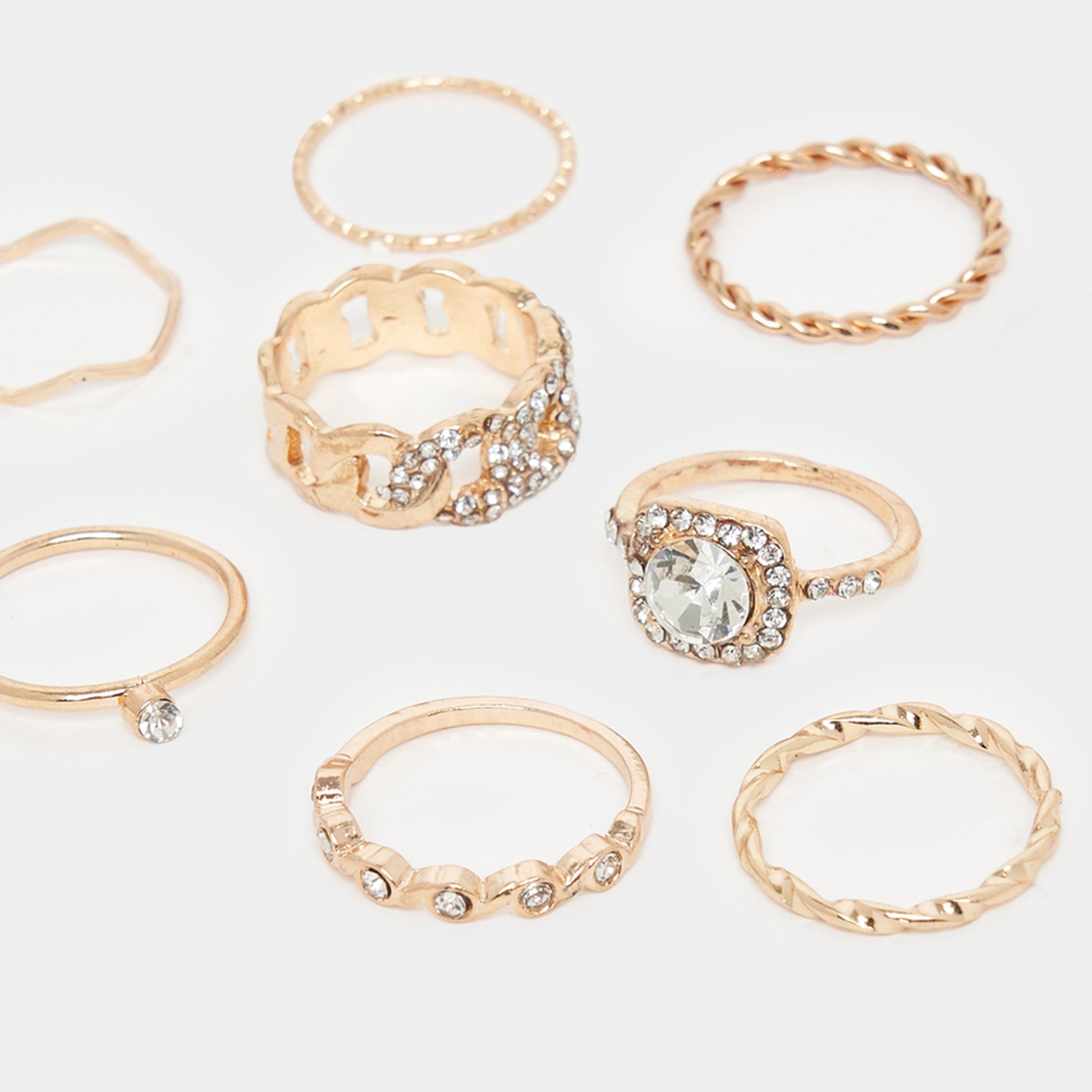 Styli Set of 21 - Assorted Embellished Rings-women-watchesandjewellery-jewellery-rings-image-3