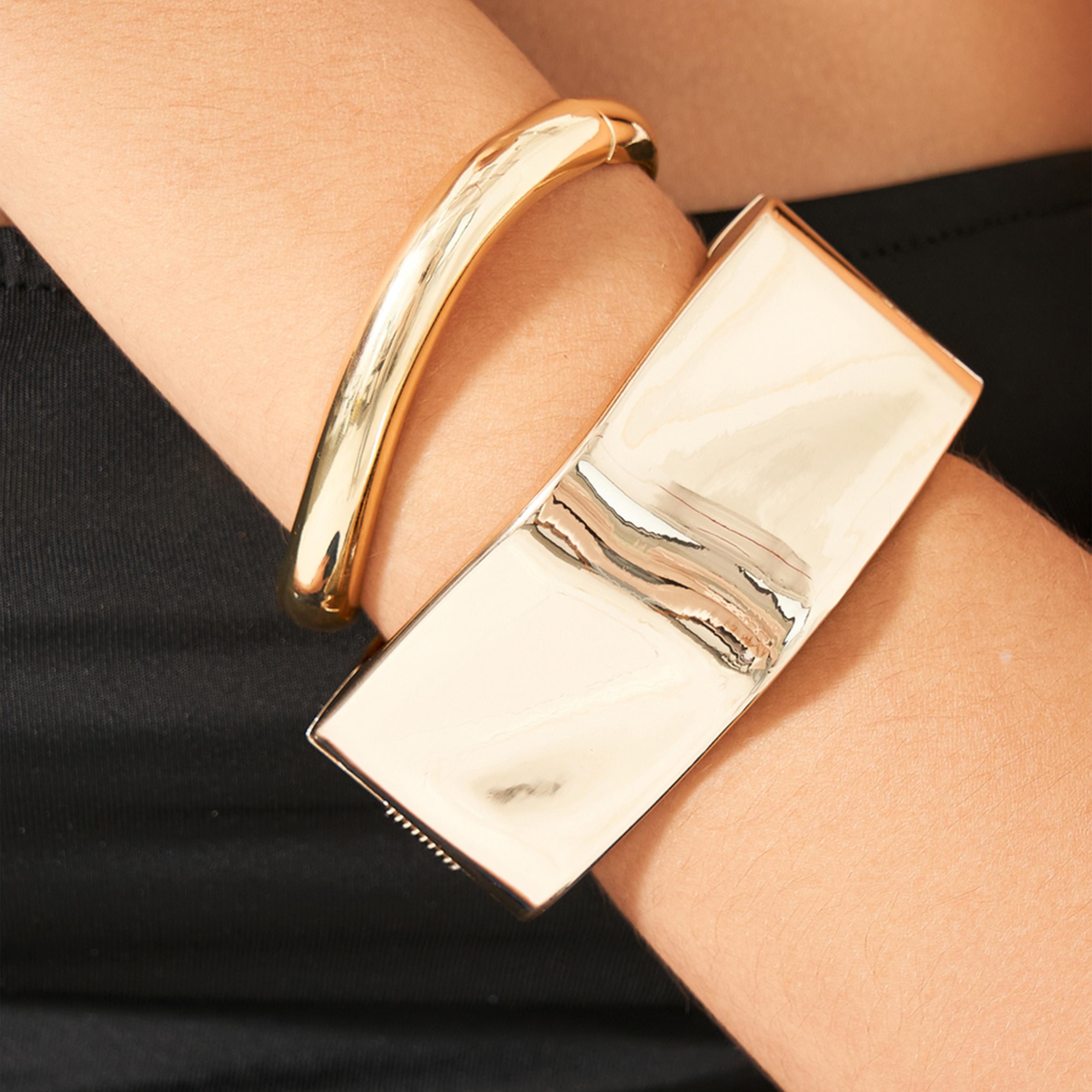 Styli Set of 2 - Wide Cuff Bangles-women-watchesandjewellery-jewellery-banglesandbracelets-image-1