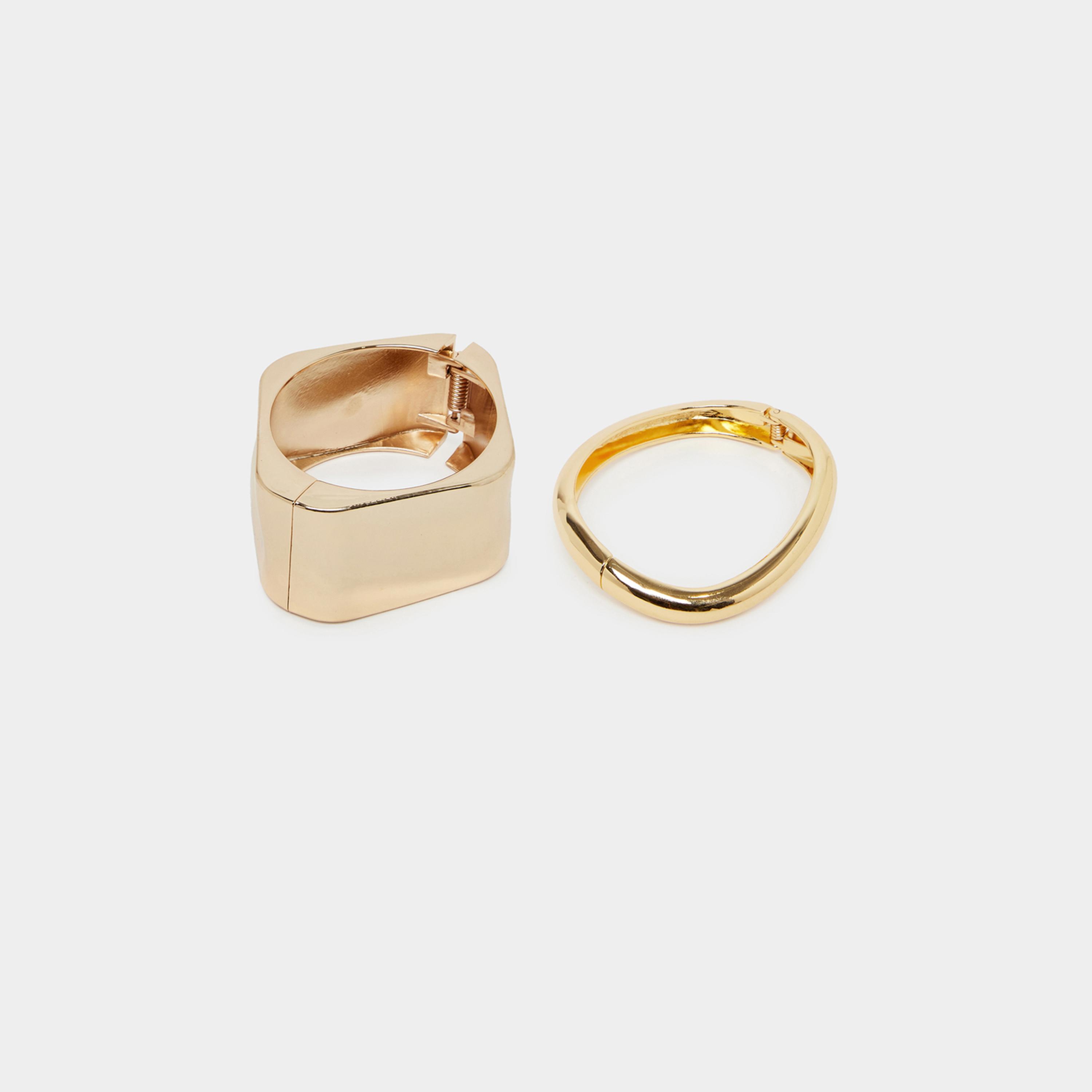 Styli Set of 2 - Wide Cuff Bangles-women-watchesandjewellery-jewellery-banglesandbracelets-image-2