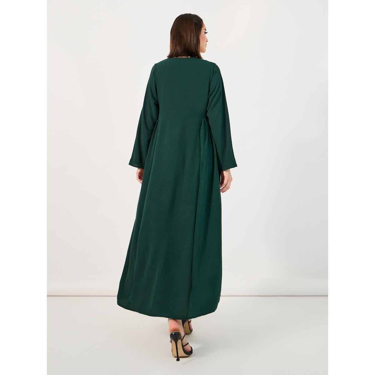 Styli Embroidered Pattern Crepe Jalabiya-women-arabicclothing-jalabiyas-image-6