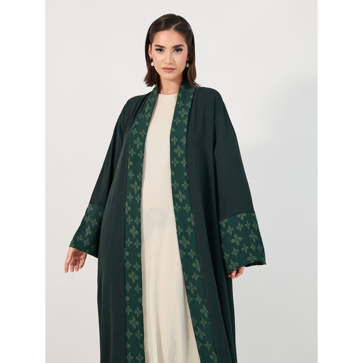 عباية كريب بطبعة زهور مع حجاب-women-clothingaccessories-scarves-image-4