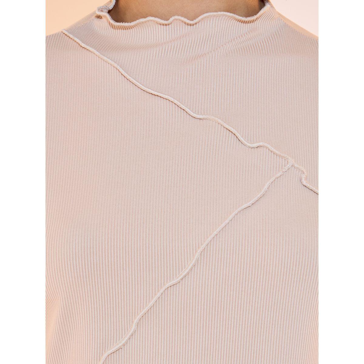 Take Two Overlock Seam Detail Lettuce Edge Rib Knit Top-women-clothing-tshirts-image-3