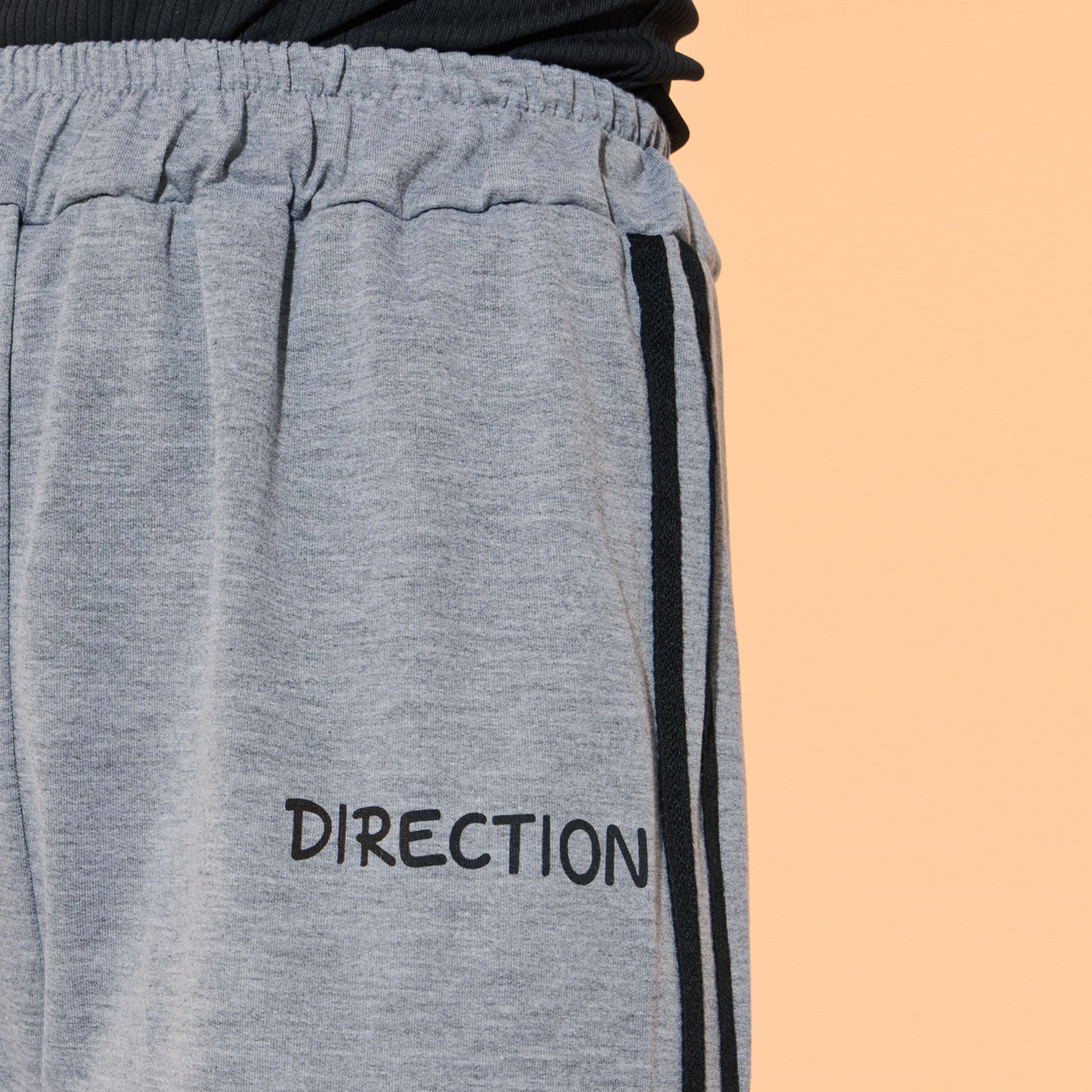 جوغر سادة بخصر متوسط وطبعة كتابة-women-clothing-bottoms-joggers-image-3