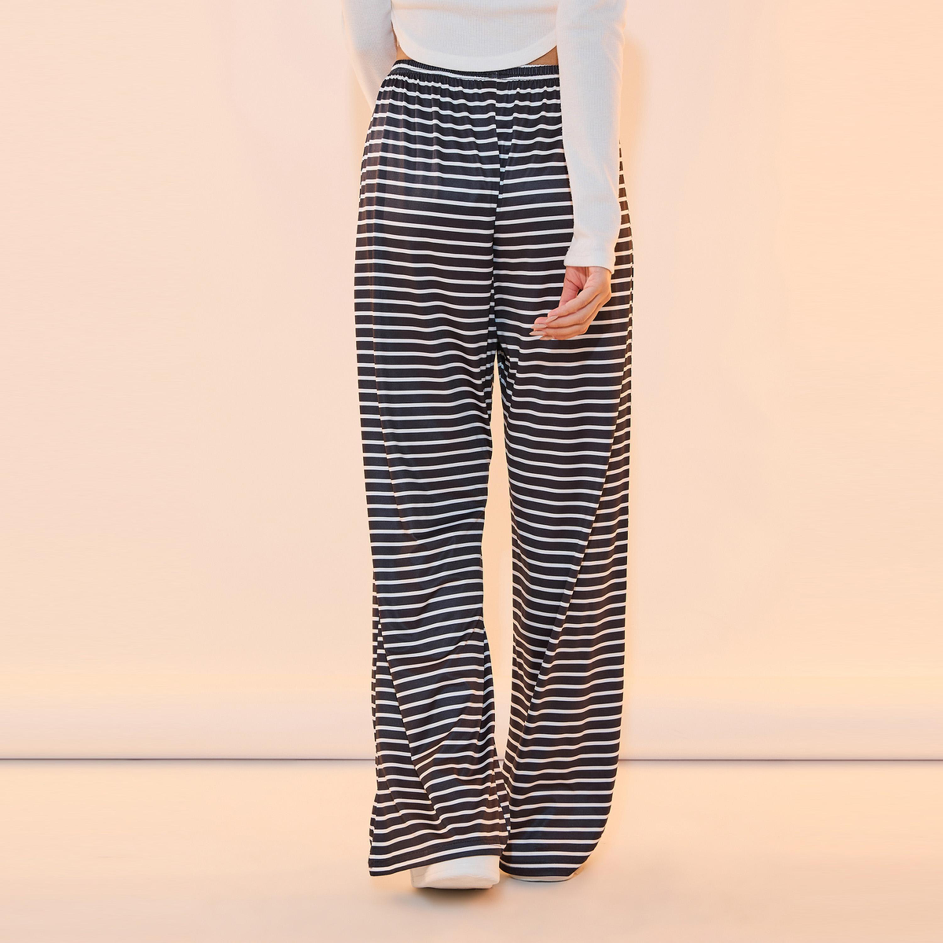 Take Two Stripes Straight Fit Joggers with Drawstring-women-clothing-bottoms-joggers-image-4