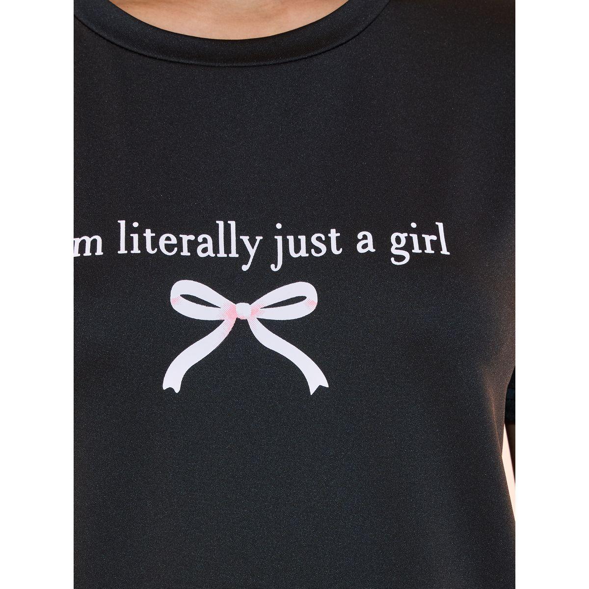 Take Two Slogan Print Round Neck Regular Fit T-shirt-women-clothing-tshirts-image-3