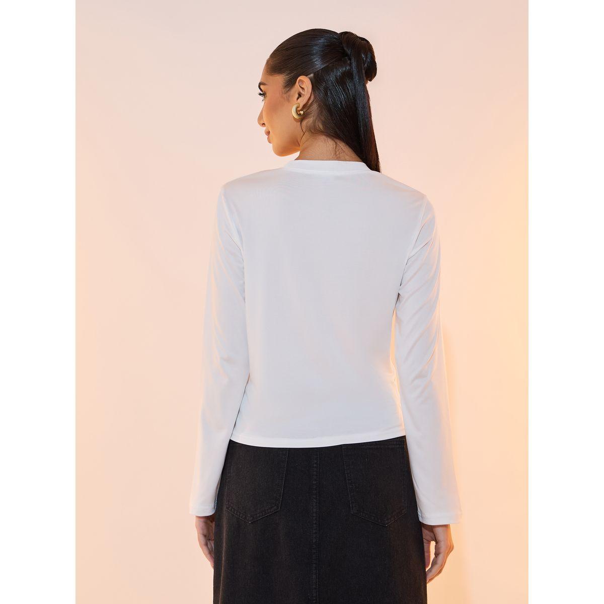 Take Two Embroidered Round Neck Long Sleeve T-Shirt-women-clothing-tshirts-image-4
