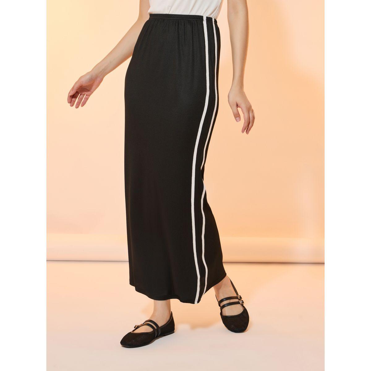 Take Two Contrast Taping Side Stripe Maxi Skirt-women-clothing-bottoms-skirts-image-2