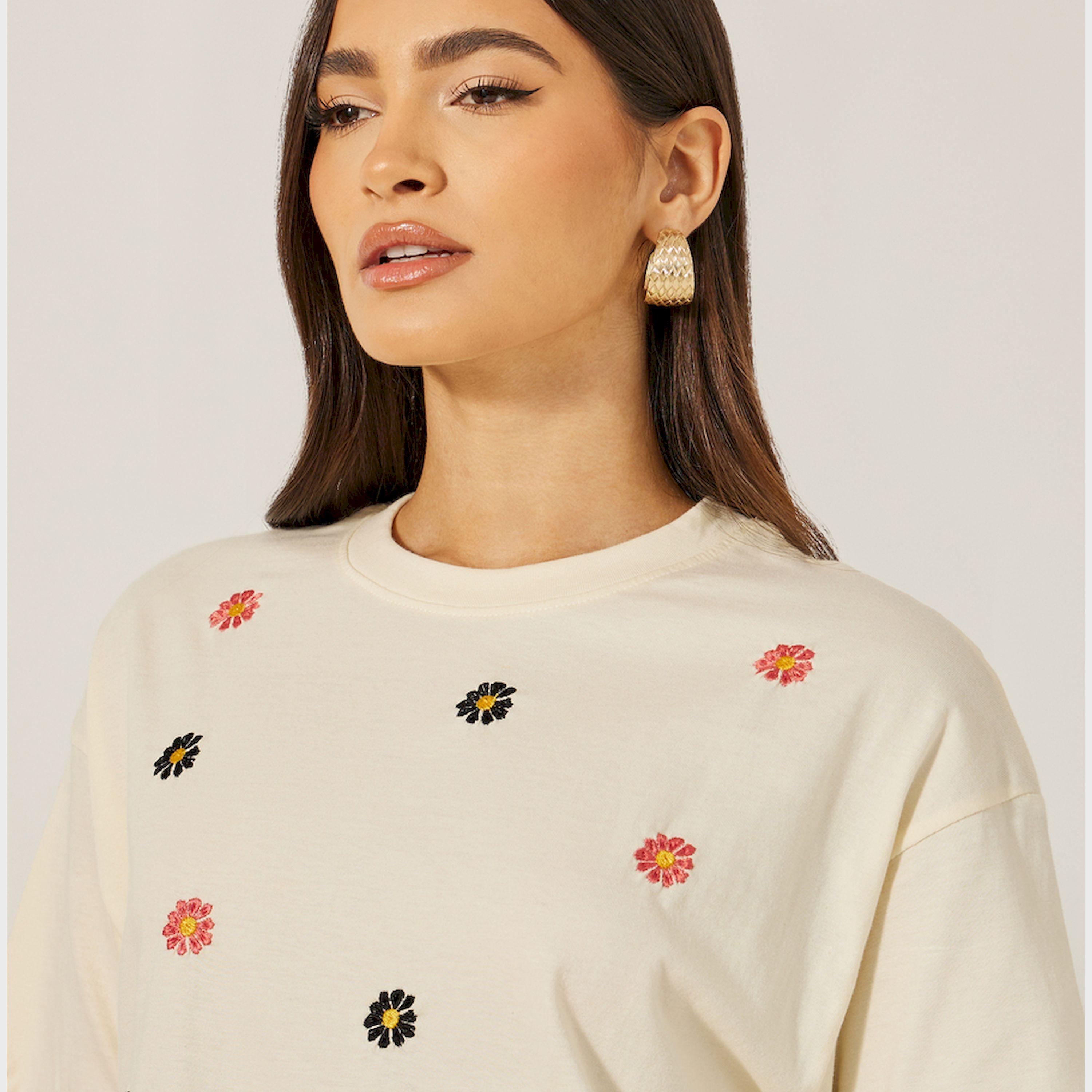 Styli All Over Embroidered Oversized Longline T-Shirt-women-clothing-tshirts-image-4