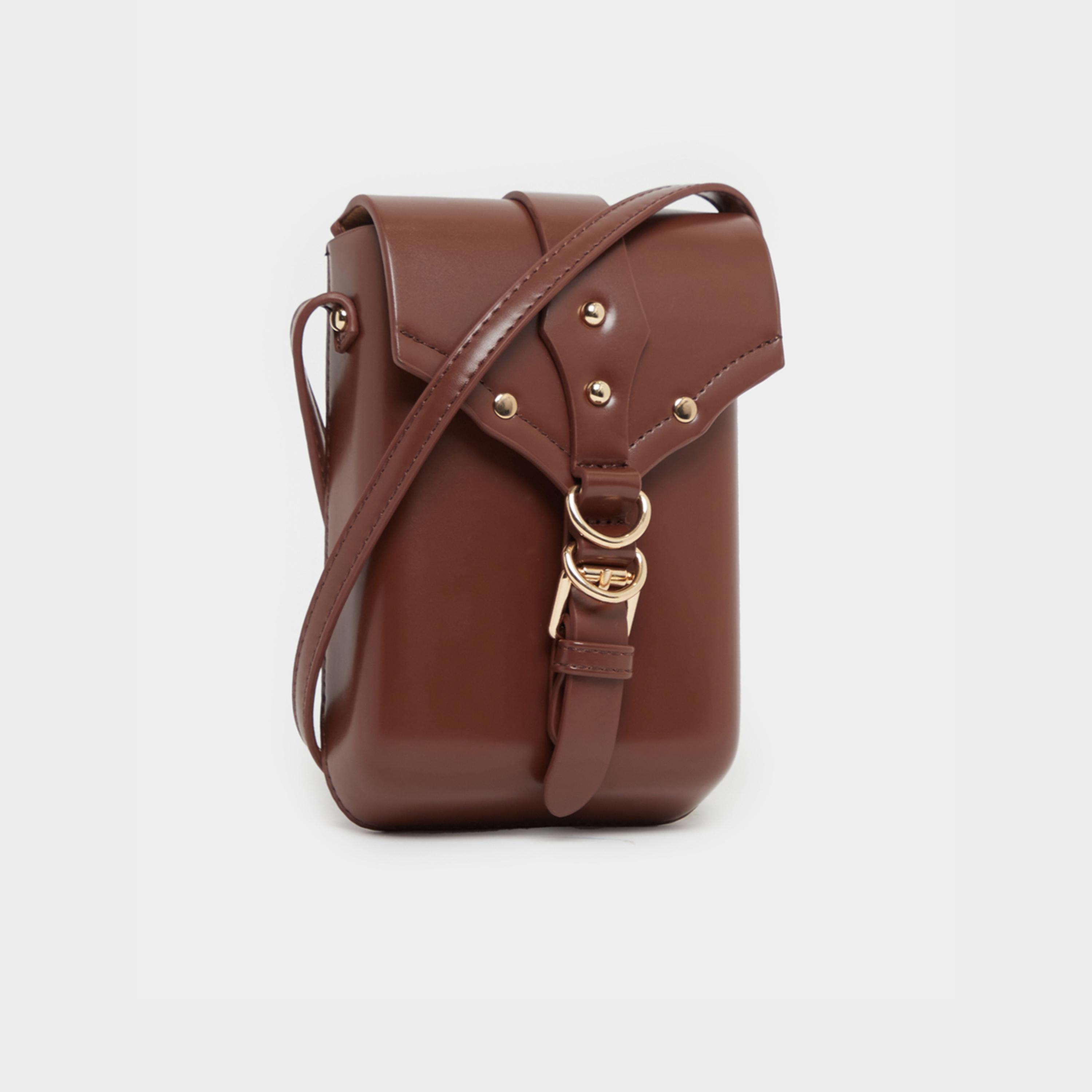 ستايلي - حقيبة كروس بودي مزينة بإبزيم مع قفل مغناطيسي-women-bagsandwallets-handbags-image-1