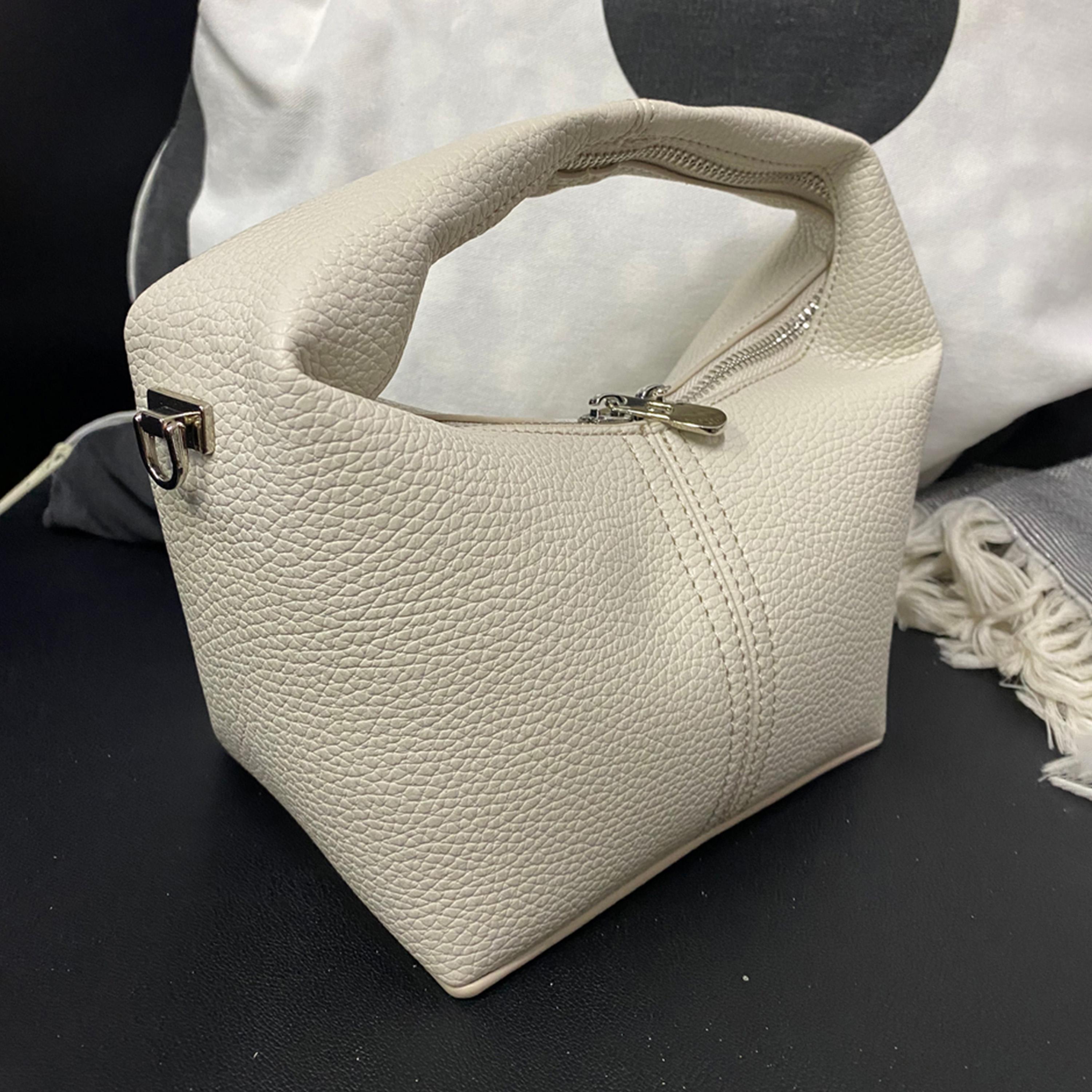 Styli Solid Handbag with Top Handle & Chain Strap-women-bagsandwallets-handbags-image-7