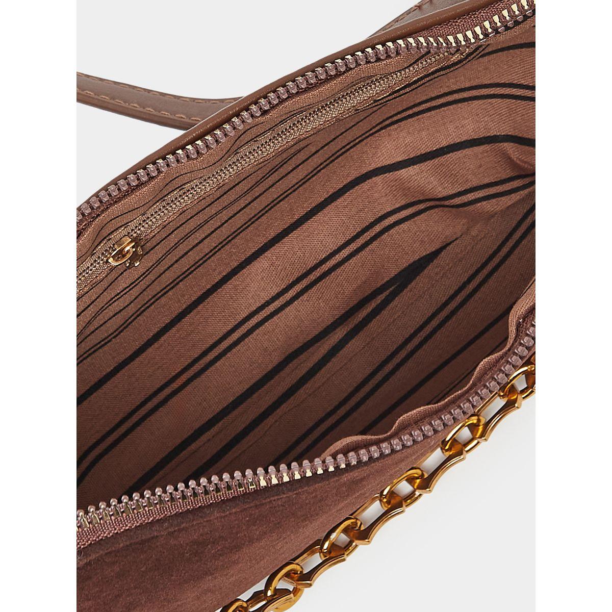 حقيبة كتف بمظهر مخملي على شكل سلسلة-women-bagsandwallets-handbags-image-6