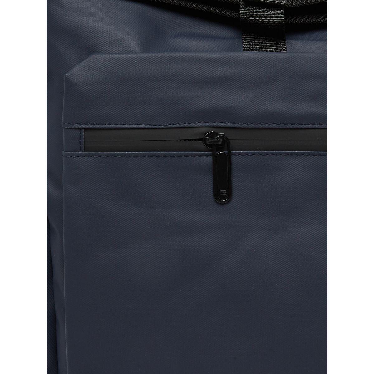 Styli Solid Backpack with Buckle Closure-men-bags-image-4