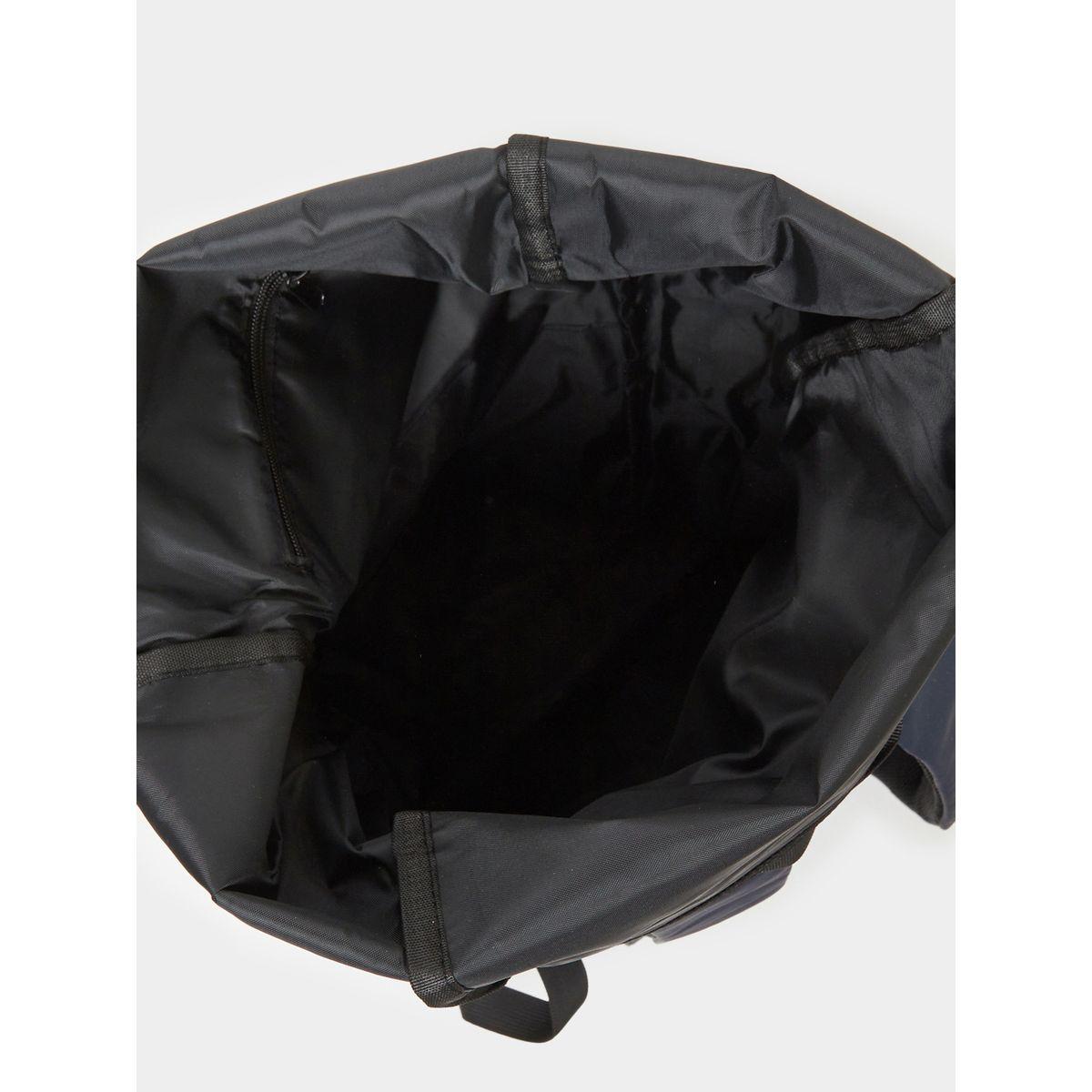 Styli Solid Backpack with Buckle Closure-men-bags-image-6