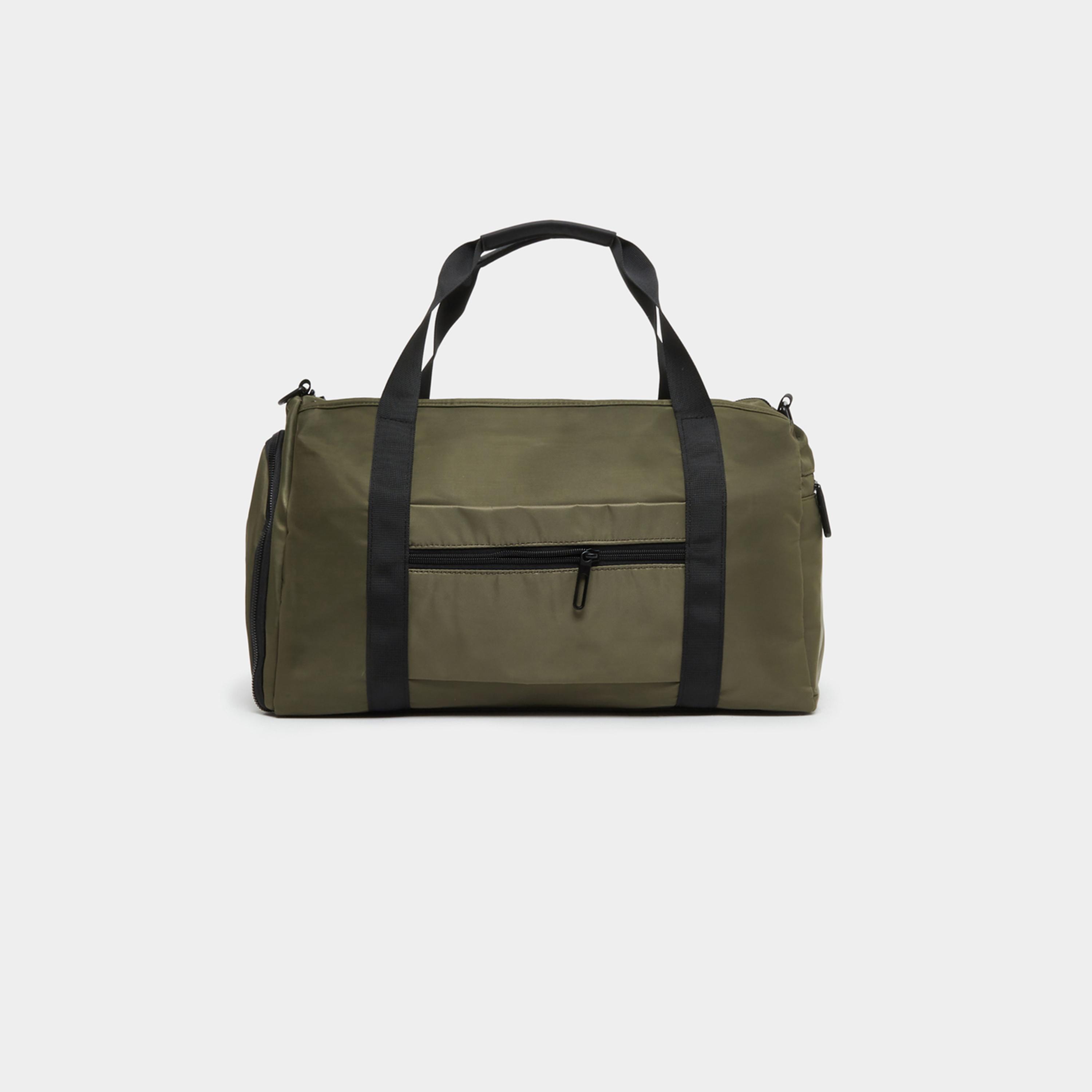 Styli Contrast Detail Sports Bag With Double Handles-travel-luggagesandbags-dufflebags-image-2