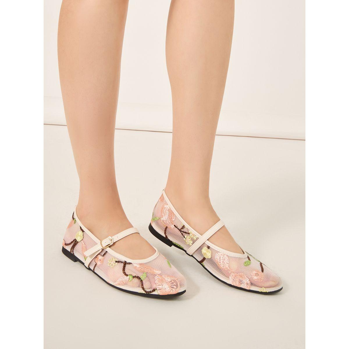 حذاء باليرينا فلات بتفاصيل مُطرّزة-women-shoes-loafersandmoccasins-image-1